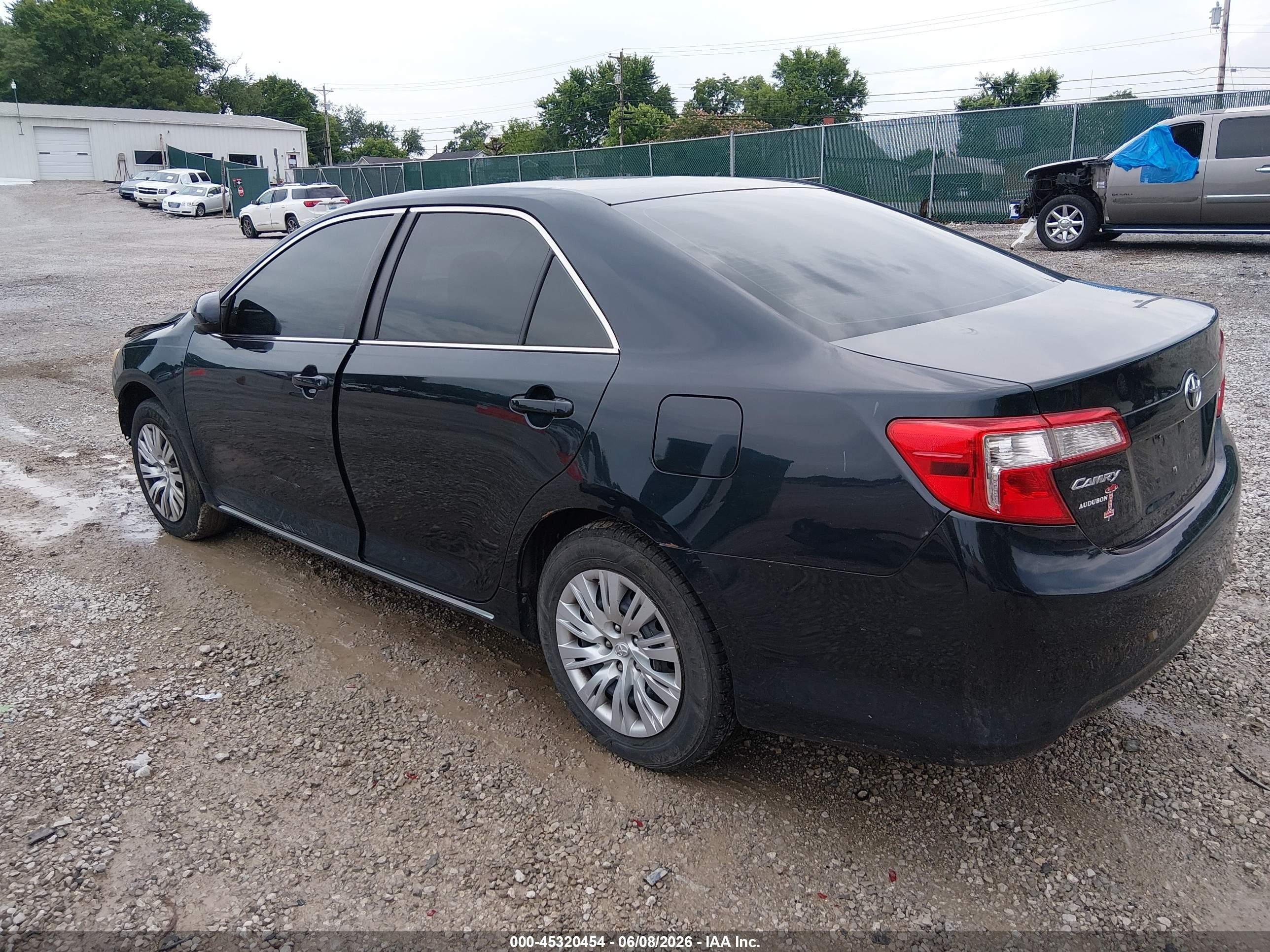 2014 Toyota Camry Le Black vin: 4T4BF1FK5ER391606