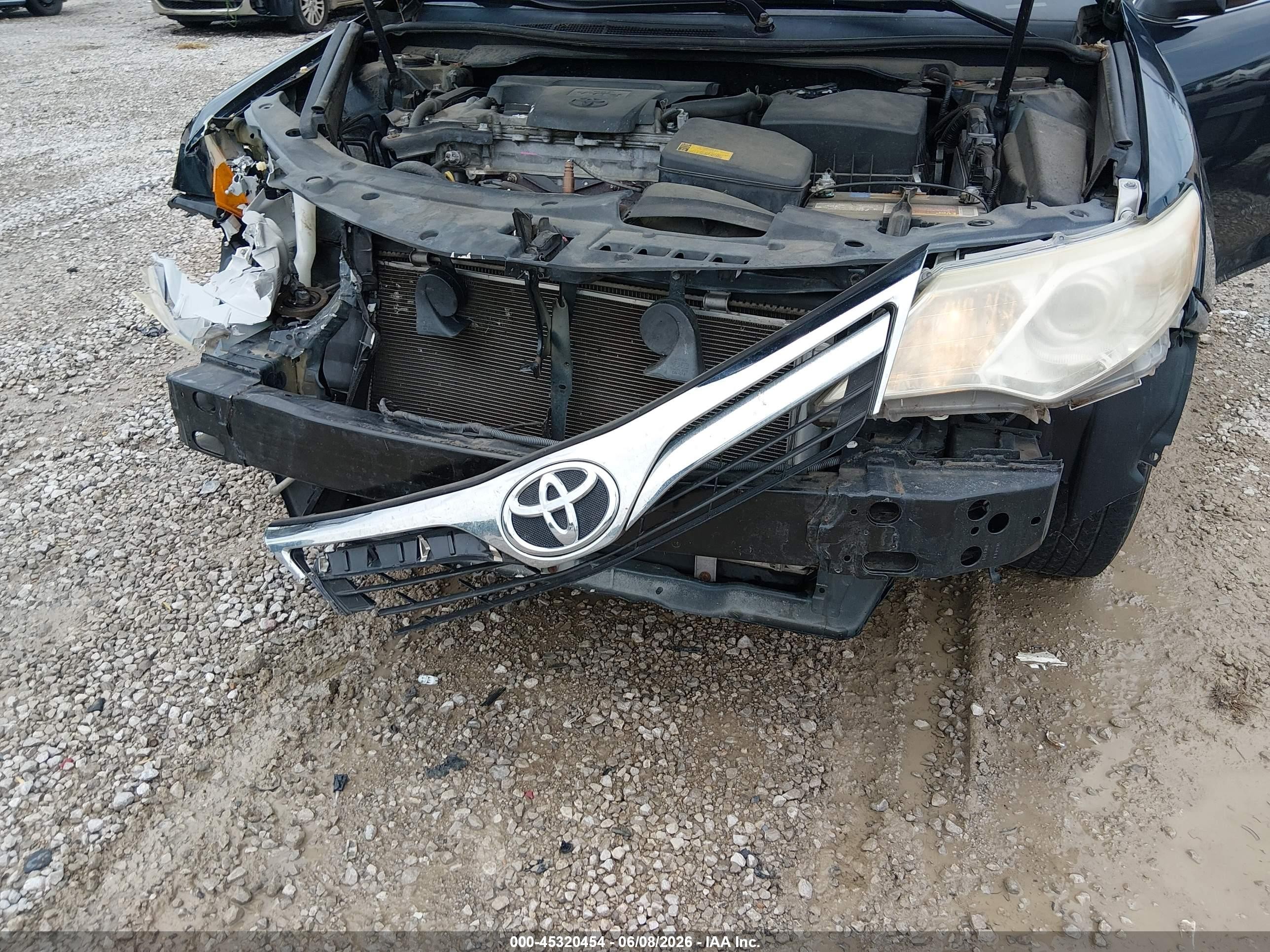 2014 Toyota Camry Le Black vin: 4T4BF1FK5ER391606