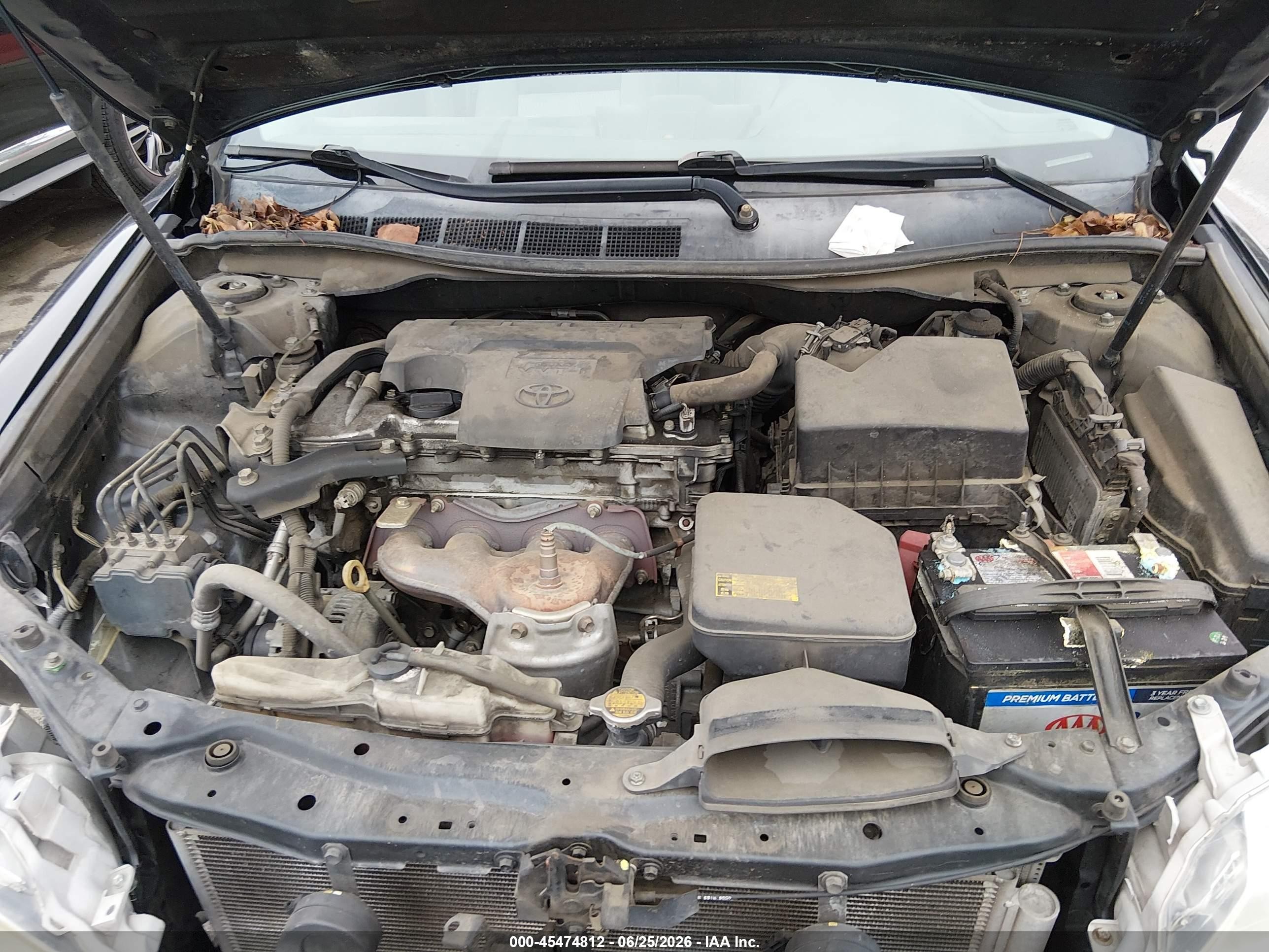 2014 Toyota Camry Le Blue vin: 4T4BF1FK5ER399267
