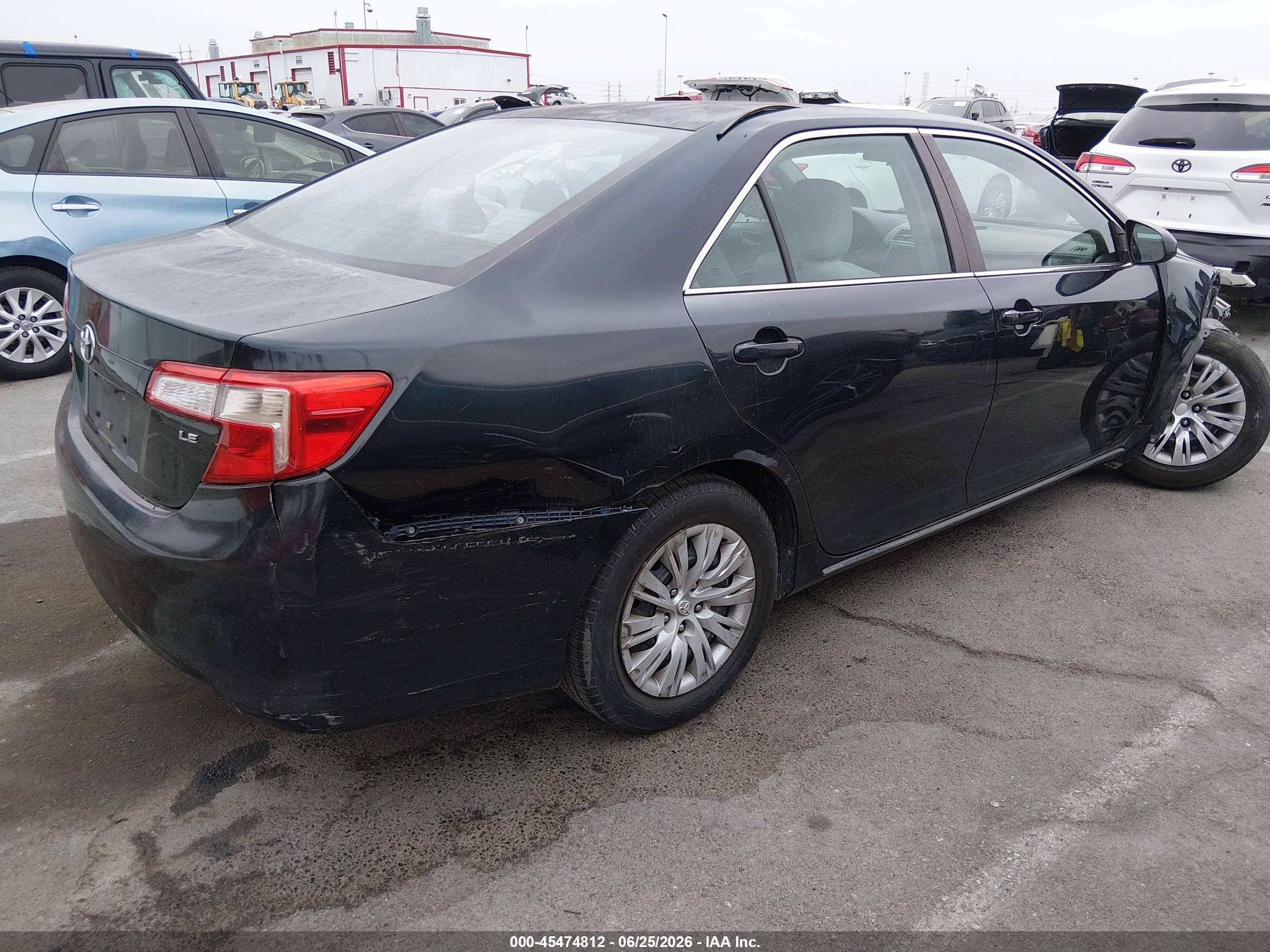 2014 Toyota Camry Le Blue vin: 4T4BF1FK5ER399267