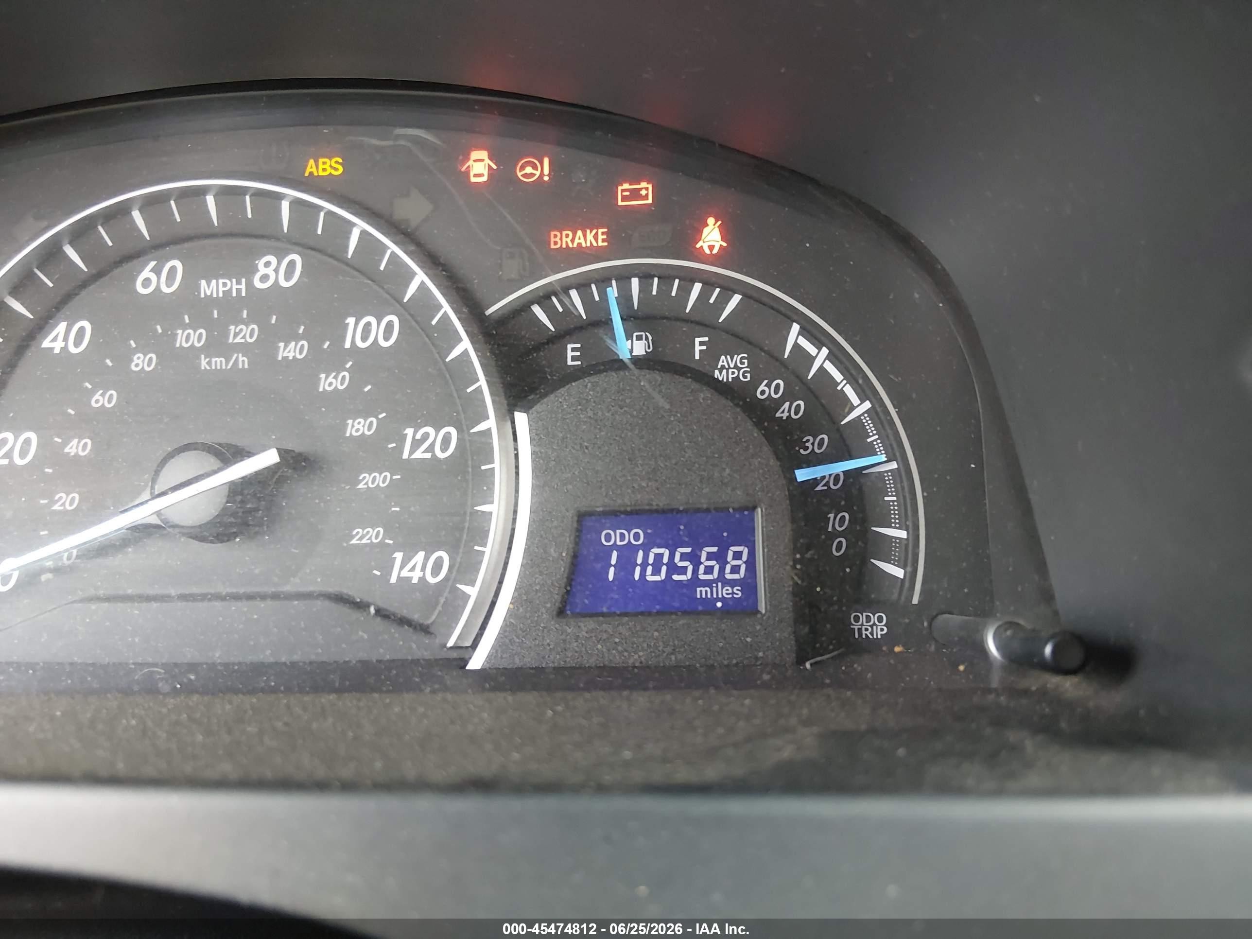2014 Toyota Camry Le Blue vin: 4T4BF1FK5ER399267