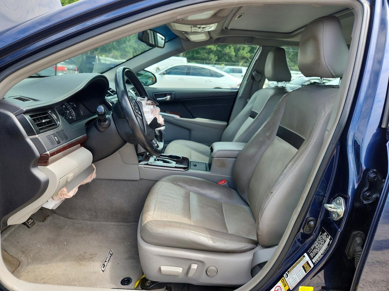2014 Toyota Camry Xle Blue vin: 4T4BF1FK5ER402474