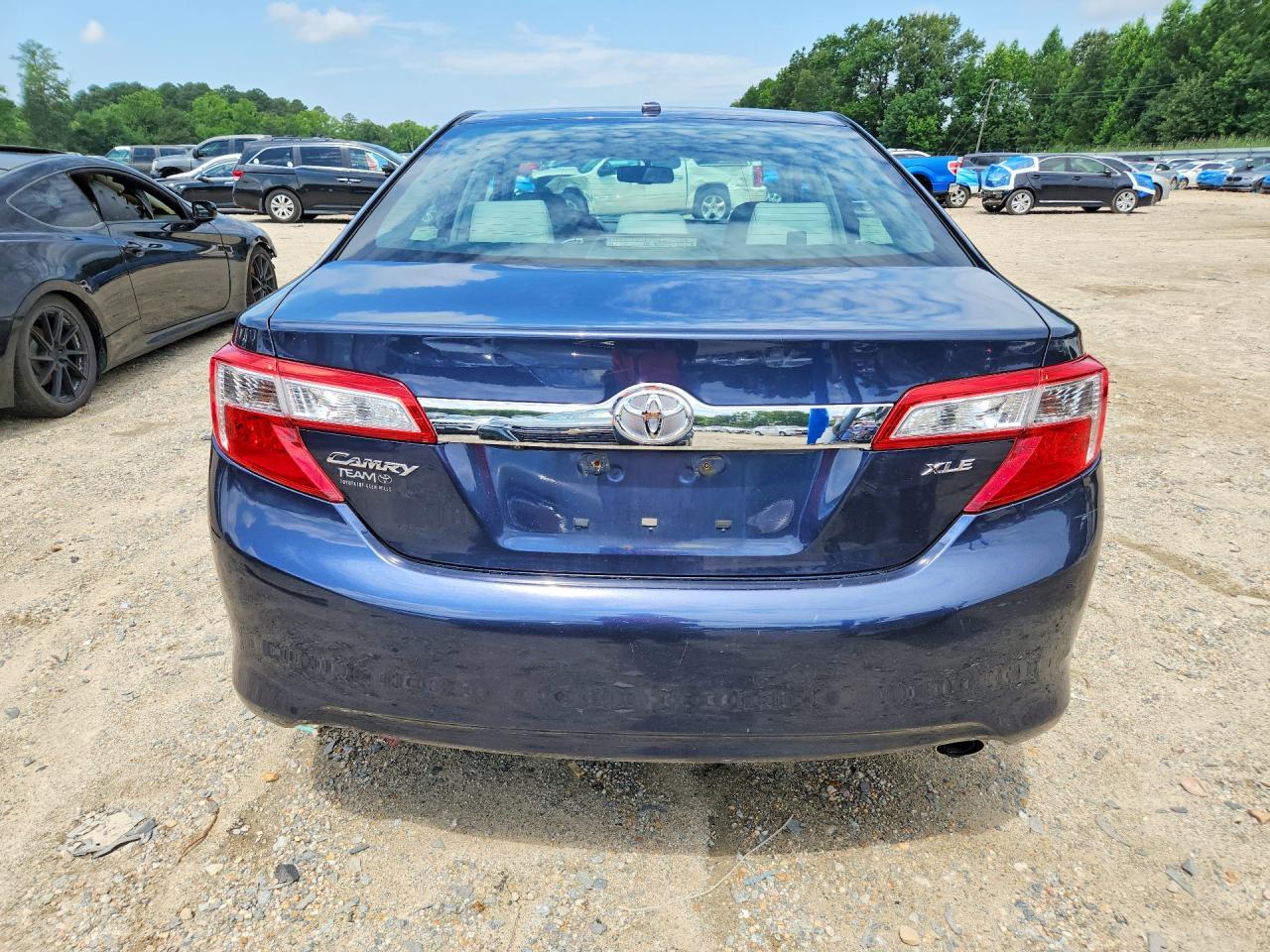 2014 Toyota Camry Xle Blue vin: 4T4BF1FK5ER402474