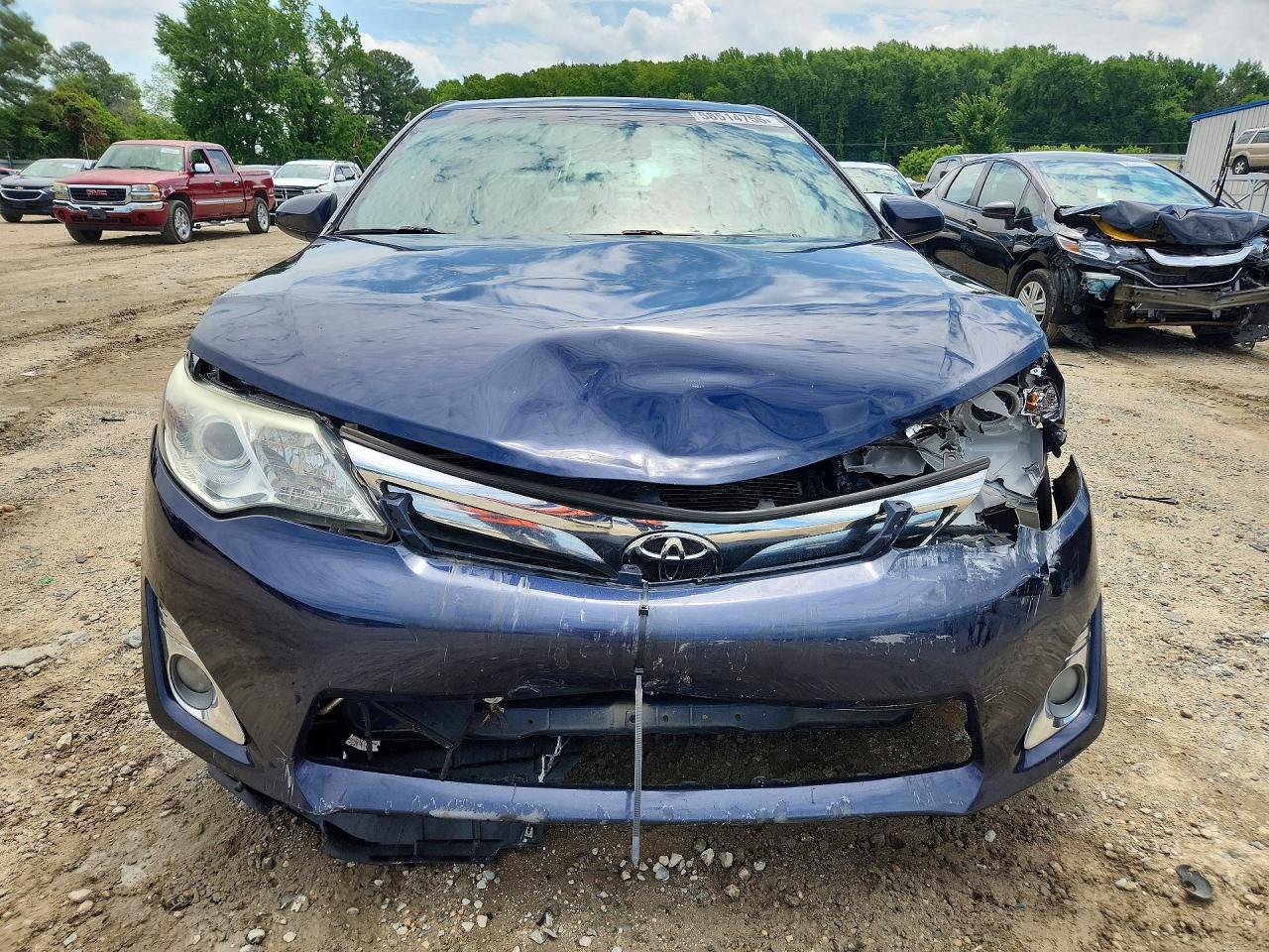 2014 Toyota Camry Xle Blue vin: 4T4BF1FK5ER402474