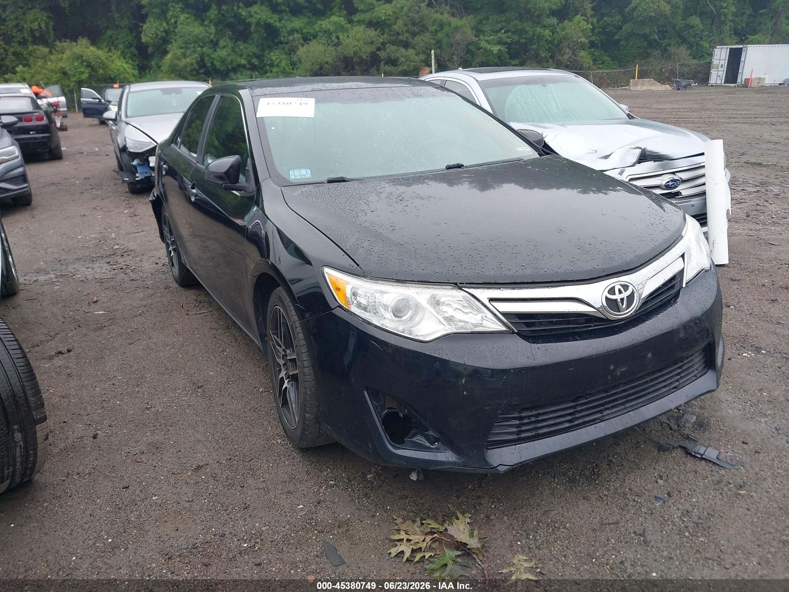 2014 Toyota Camry Le Black vin: 4T4BF1FK5ER402846