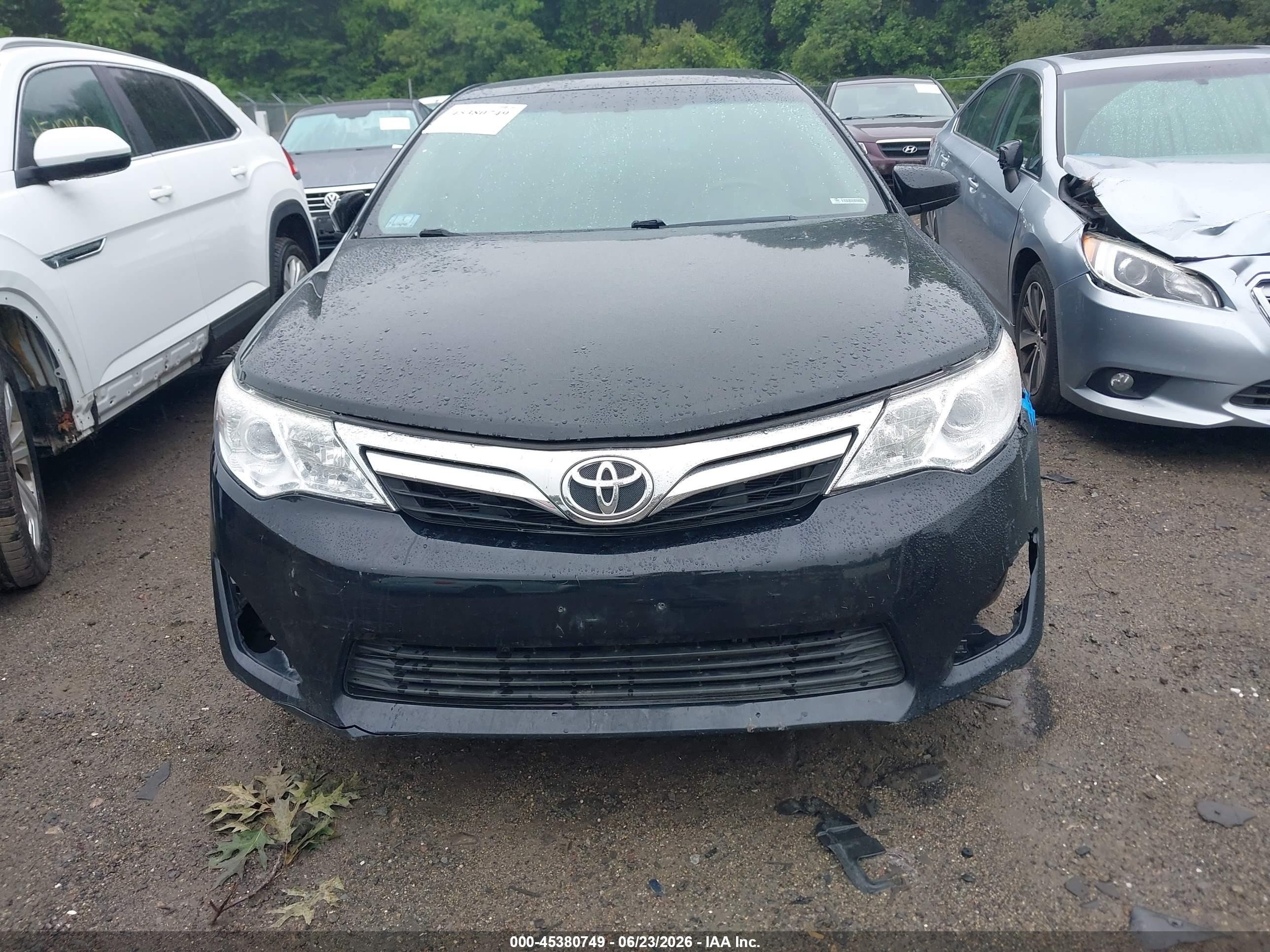 2014 Toyota Camry Le Black vin: 4T4BF1FK5ER402846