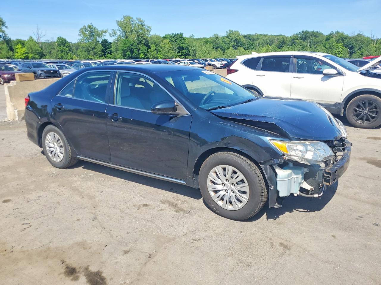 2014 Toyota Camry Le Черный vin: 4T4BF1FK5ER404905