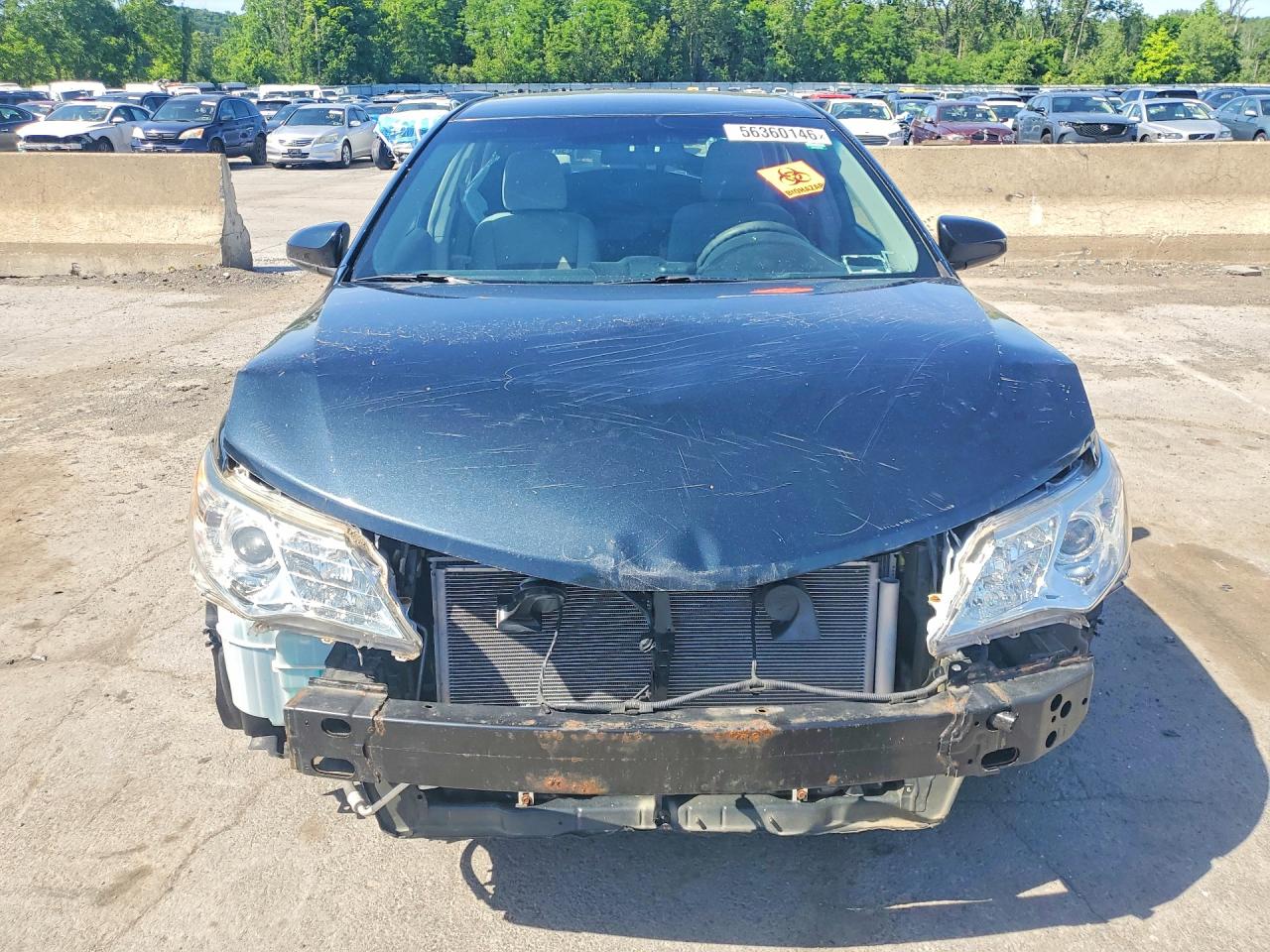 2014 Toyota Camry Le Черный vin: 4T4BF1FK5ER404905