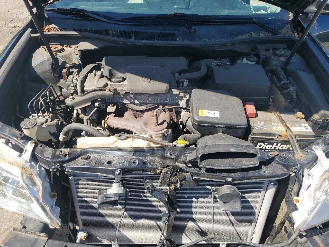 2014 Toyota Camry Le Черный vin: 4T4BF1FK5ER404905