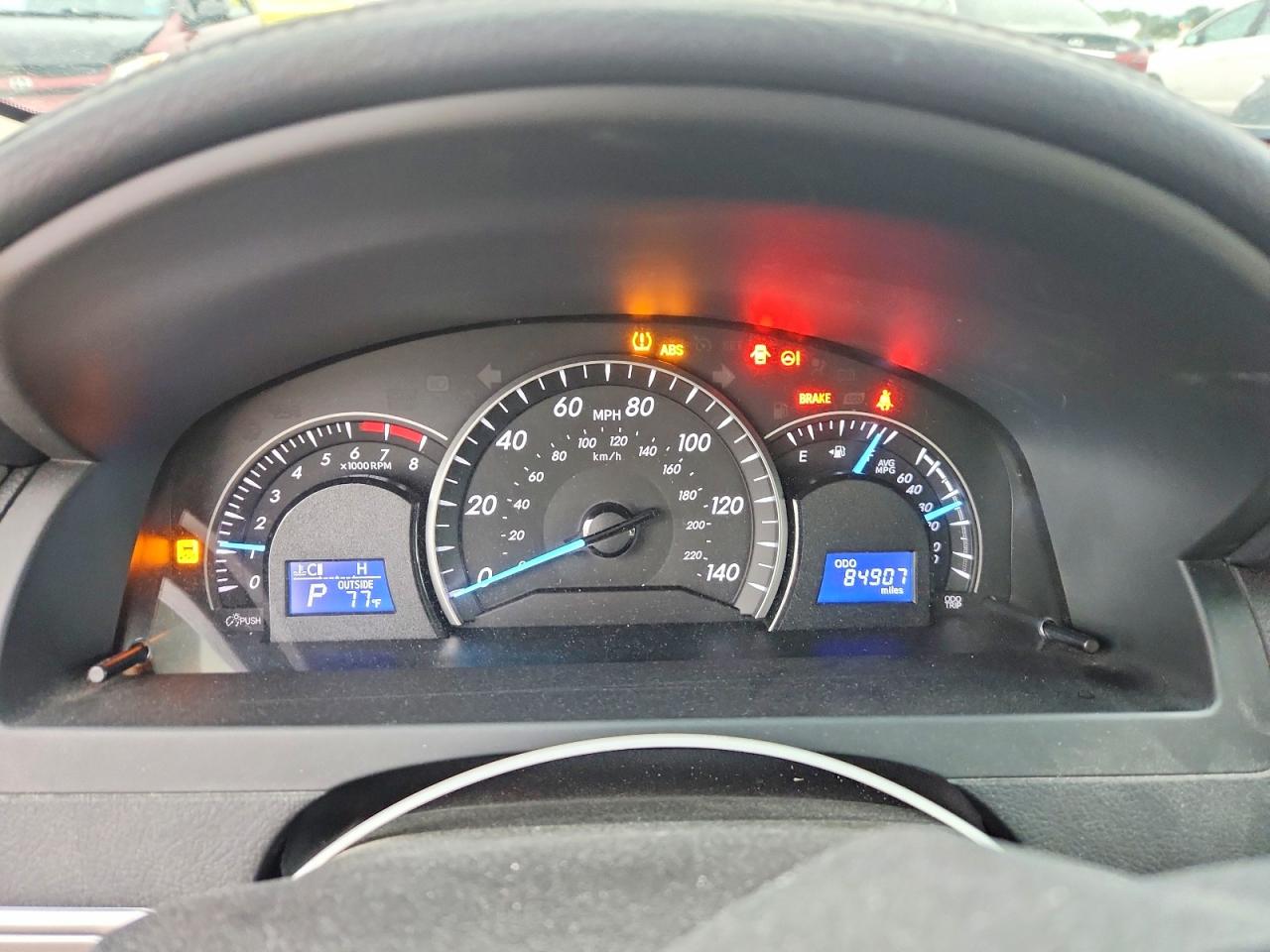 2014 Toyota Camry Le Черный vin: 4T4BF1FK5ER423356