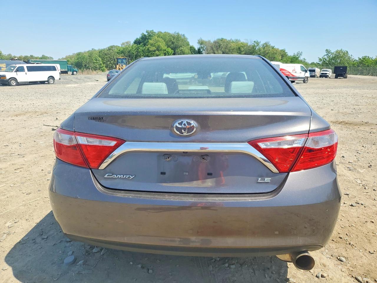 2015 Toyota Camry Le Gray vin: 4T4BF1FK5FR454091