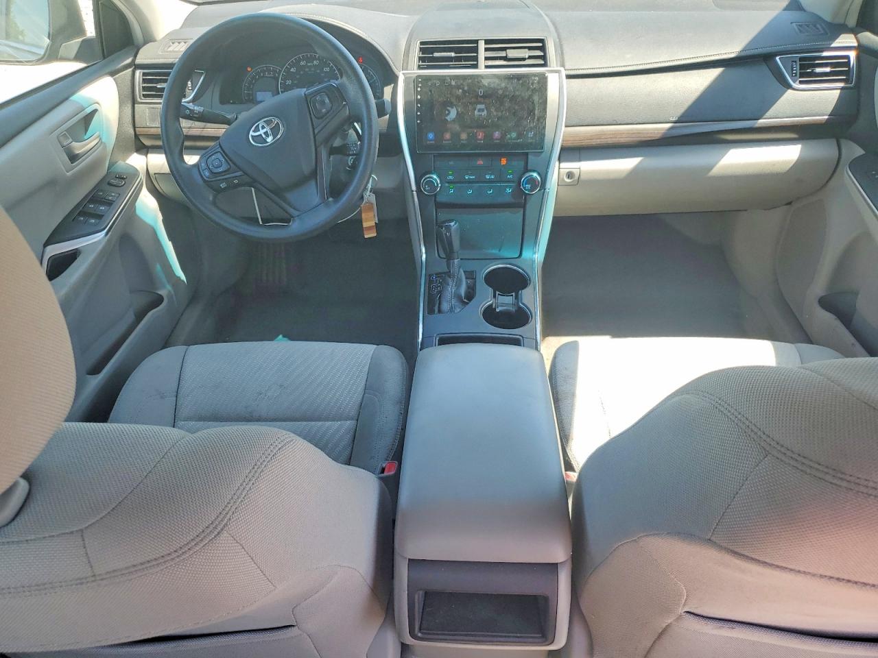 2015 Toyota Camry Le Gray vin: 4T4BF1FK5FR454091