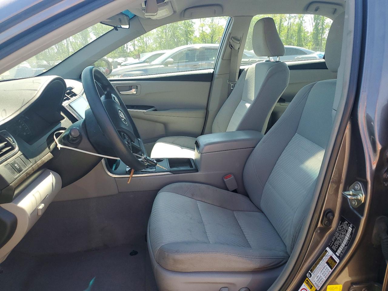2015 Toyota Camry Le Gray vin: 4T4BF1FK5FR454091