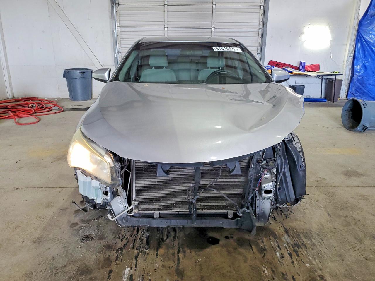 2015 Toyota Camry Le Silver vin: 4T4BF1FK5FR457749