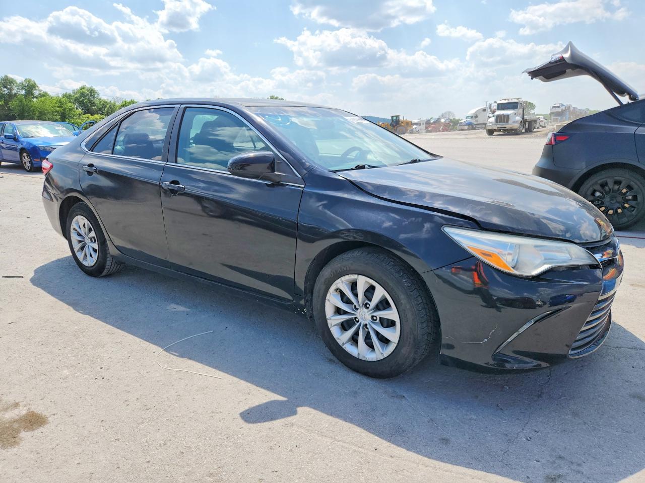 2015 Toyota Camry Le Black vin: 4T4BF1FK5FR471201