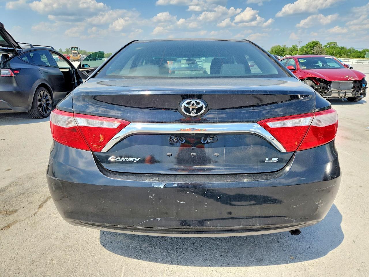 2015 Toyota Camry Le Black vin: 4T4BF1FK5FR471201