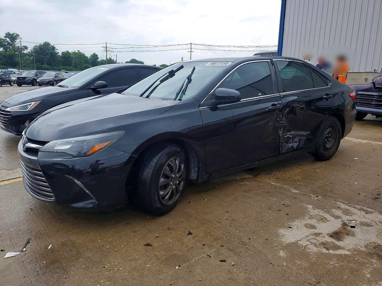 2015 Toyota Camry Le Black vin: 4T4BF1FK5FR474650