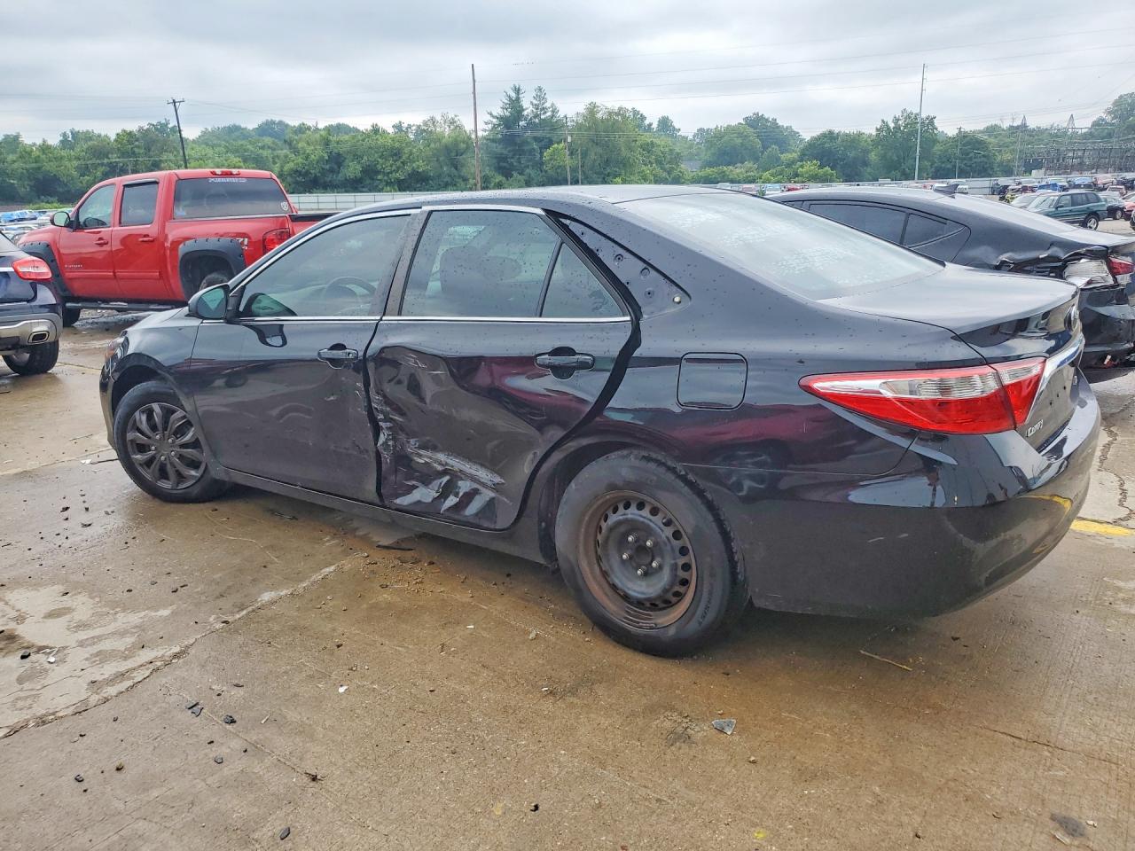 2015 Toyota Camry Le Black vin: 4T4BF1FK5FR474650