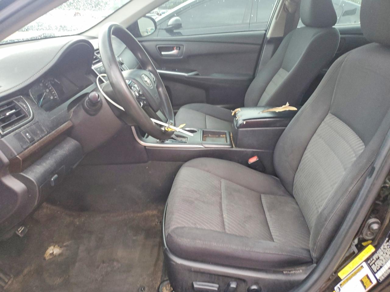 2015 Toyota Camry Le Black vin: 4T4BF1FK5FR474650