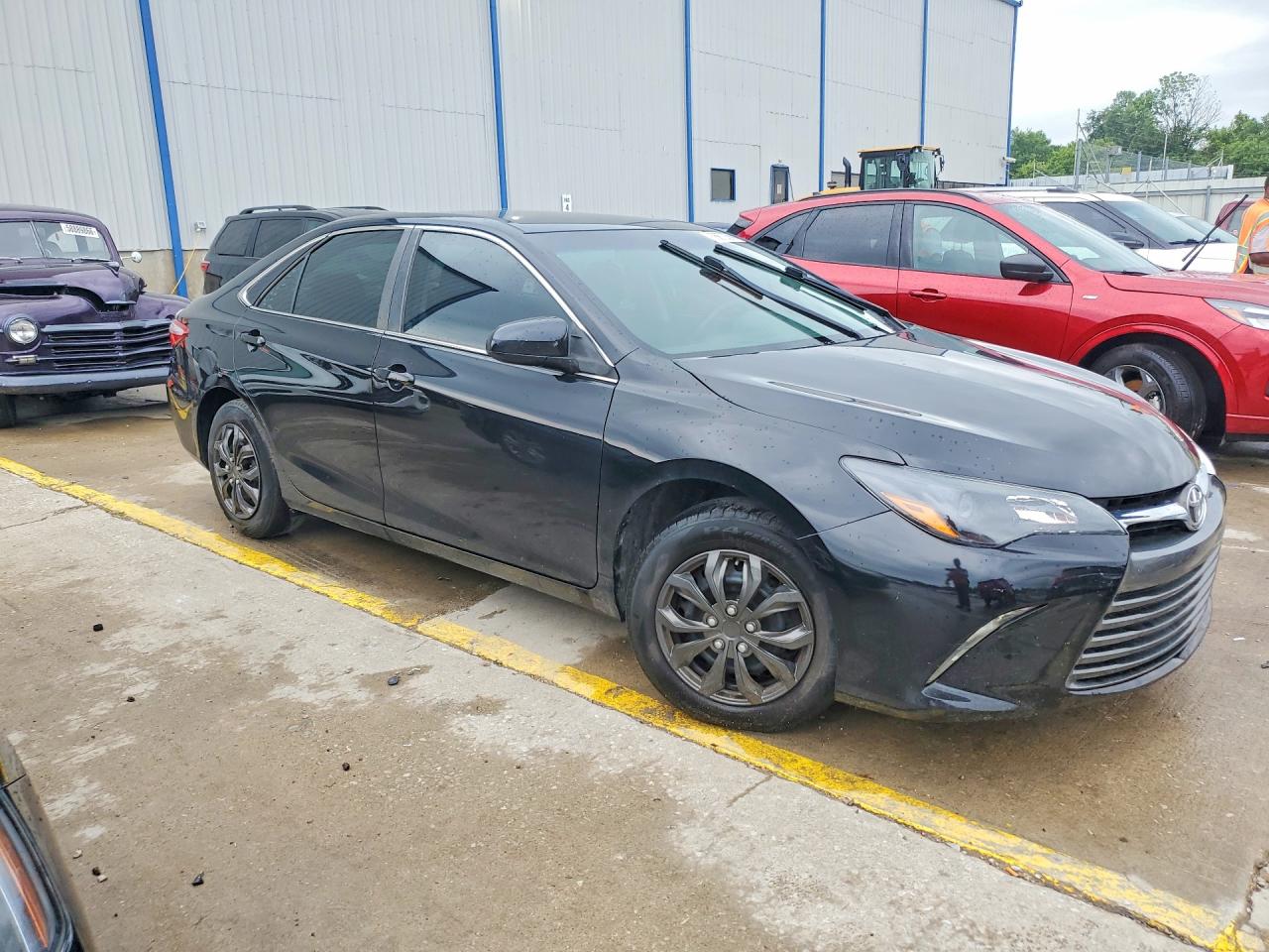 2015 Toyota Camry Le Black vin: 4T4BF1FK5FR474650