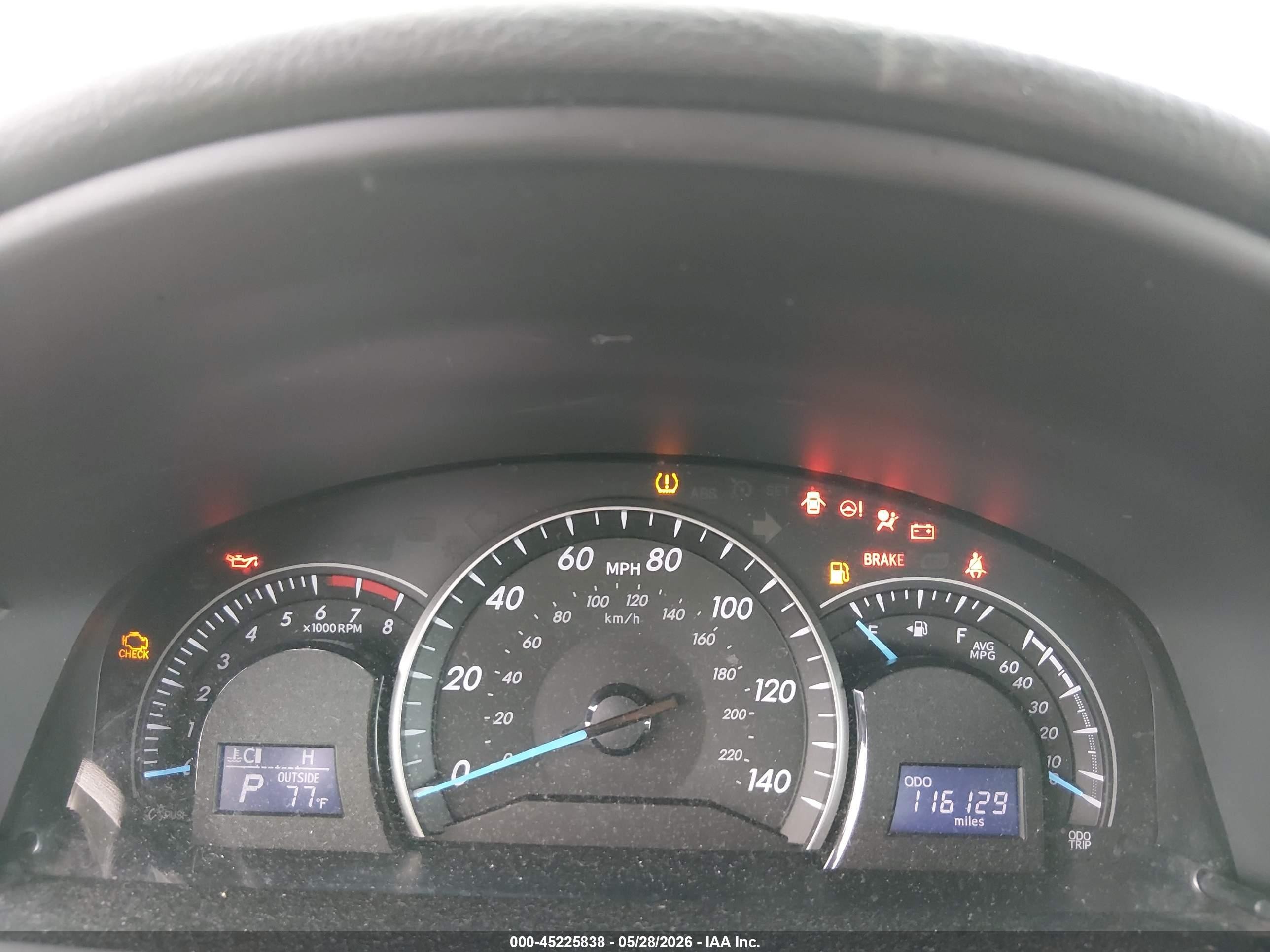 2015 Toyota Camry Le Dark Blue vin: 4T4BF1FK5FR476365