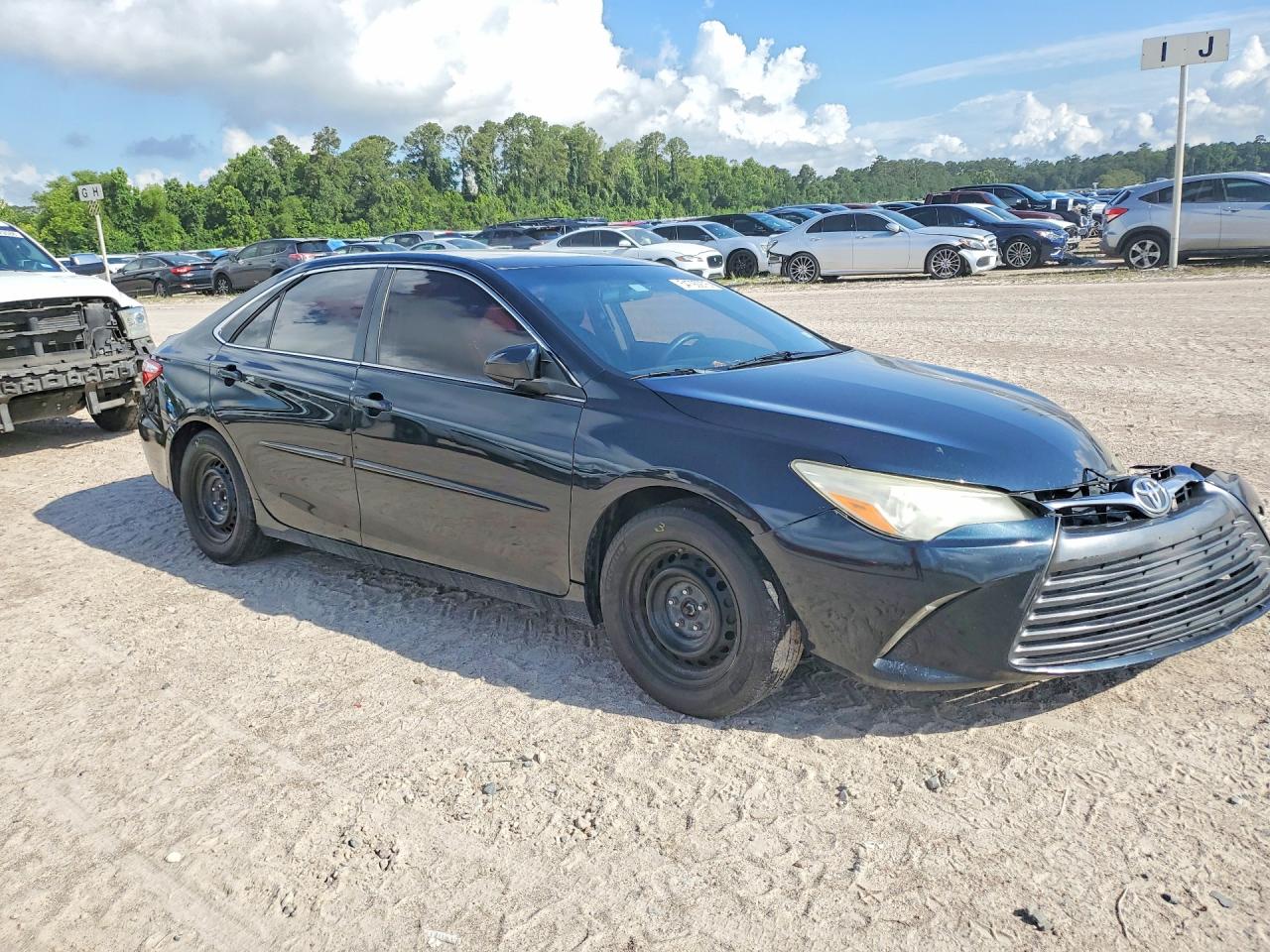 2015 Toyota Camry Le Black vin: 4T4BF1FK5FR481307