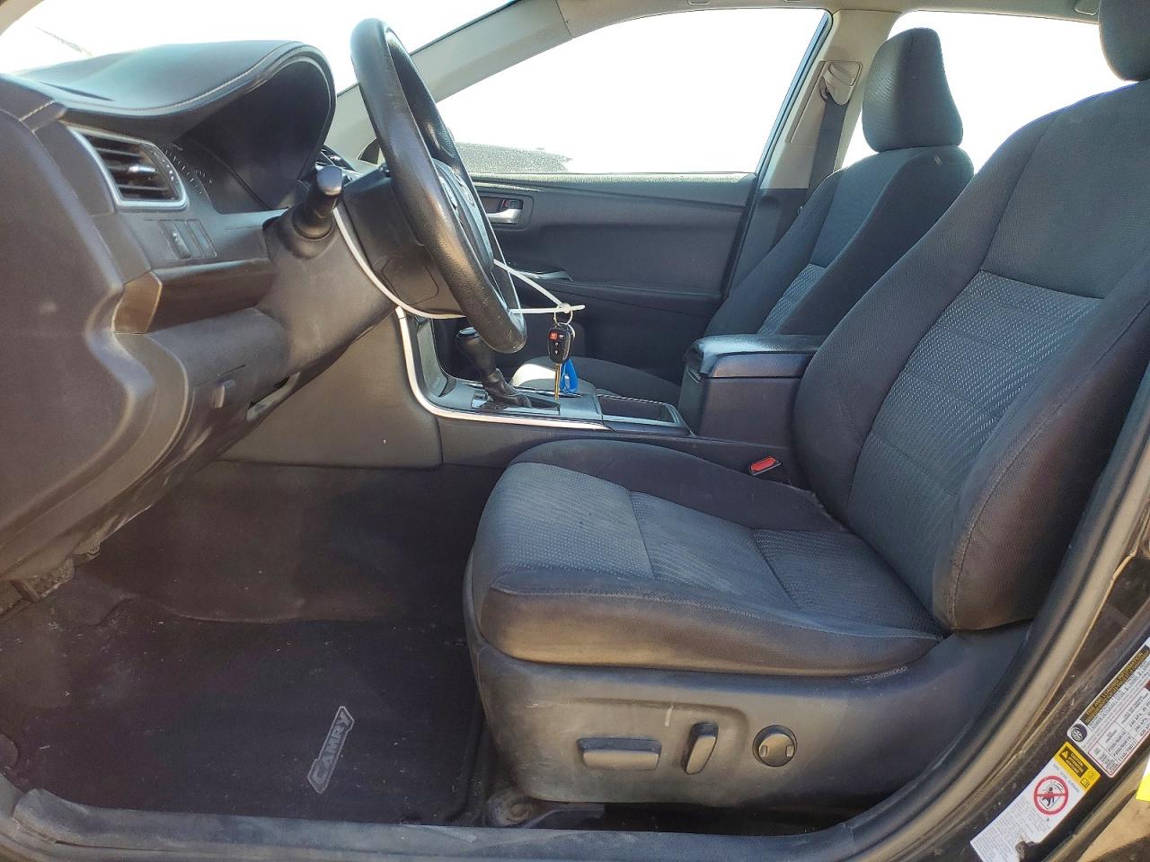 2015 Toyota Camry Le Black vin: 4T4BF1FK5FR481999
