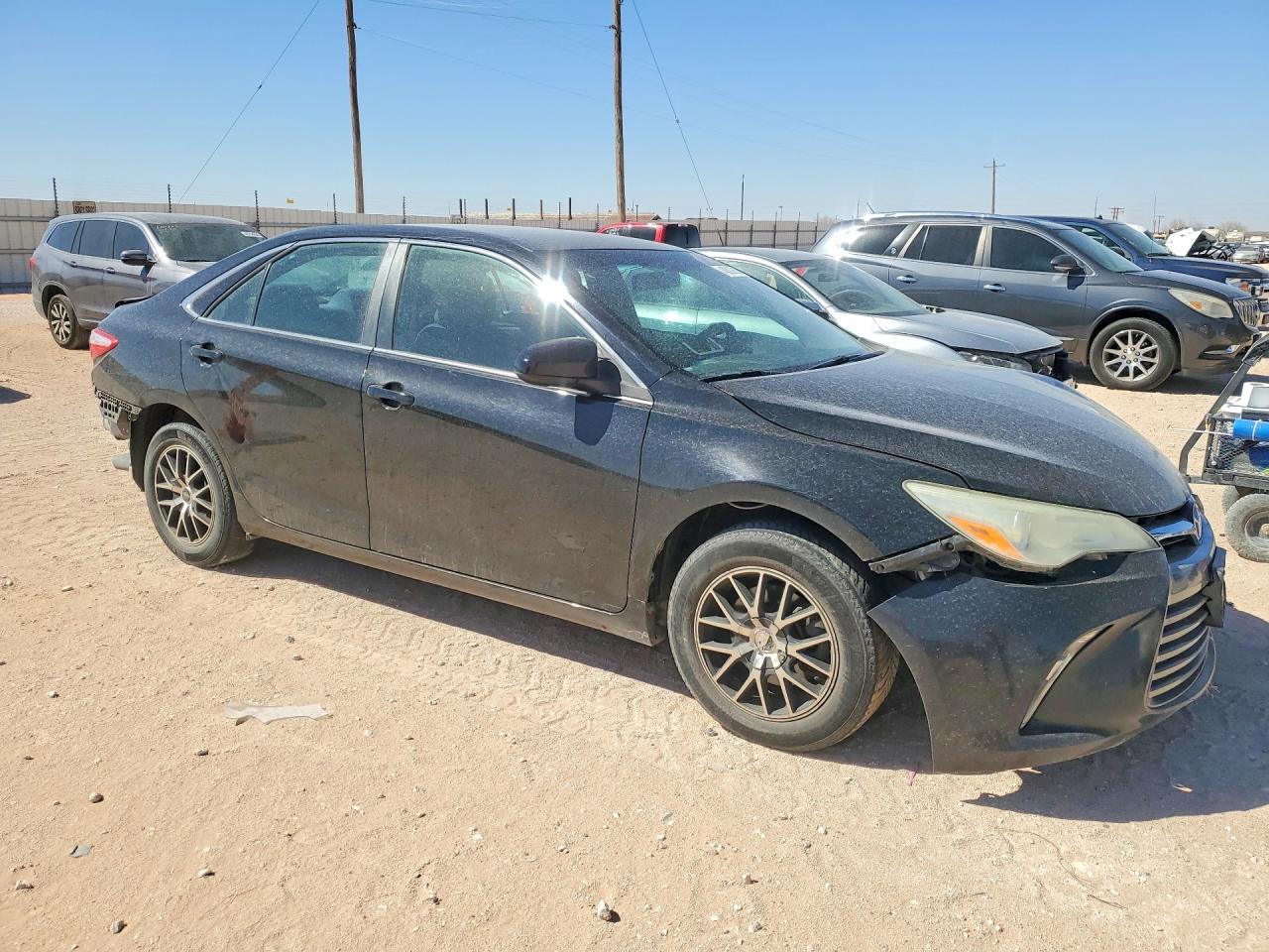 2015 Toyota Camry Le Black vin: 4T4BF1FK5FR481999