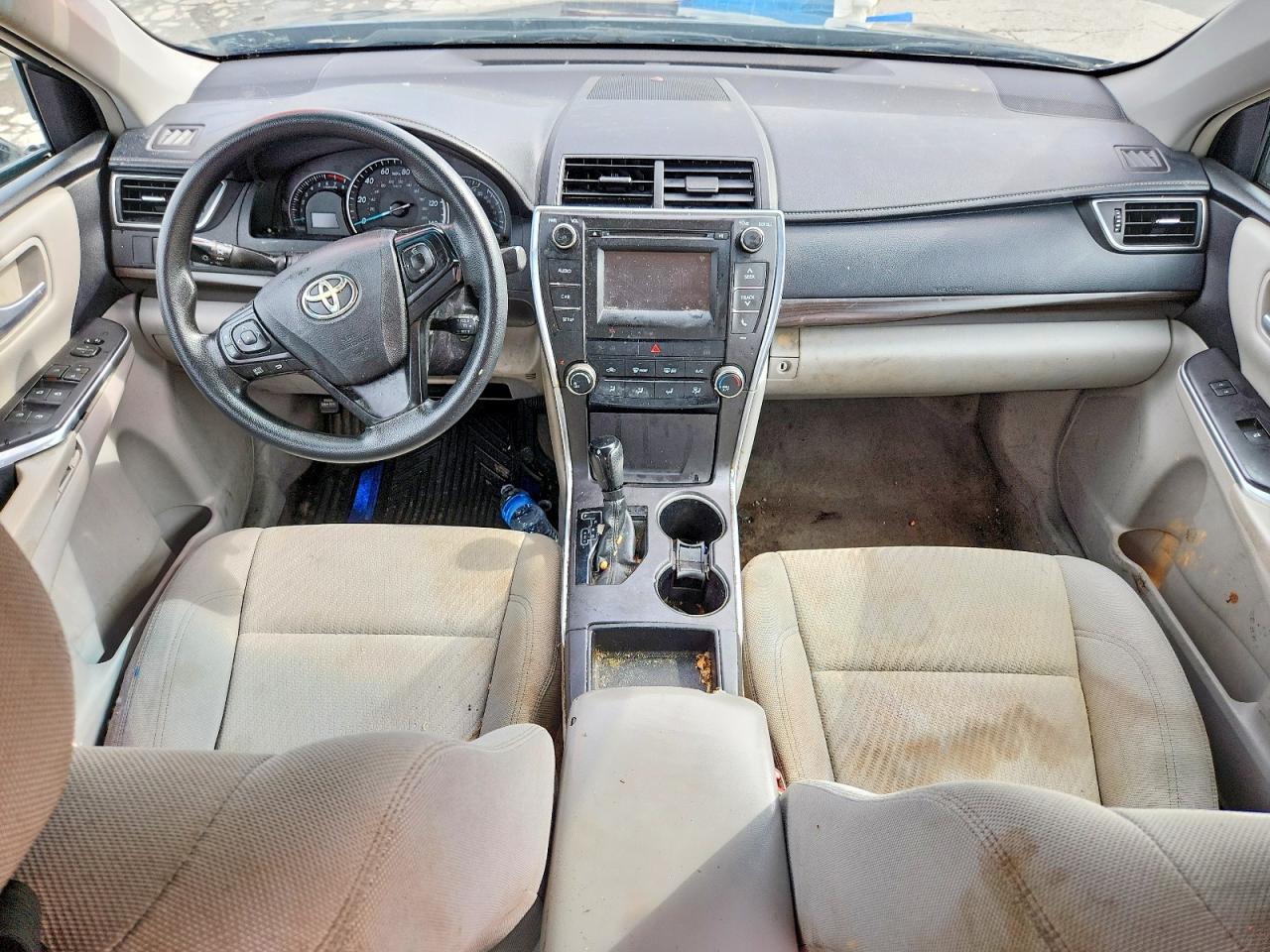 2015 Toyota Camry Le Blue vin: 4T4BF1FK5FR483719