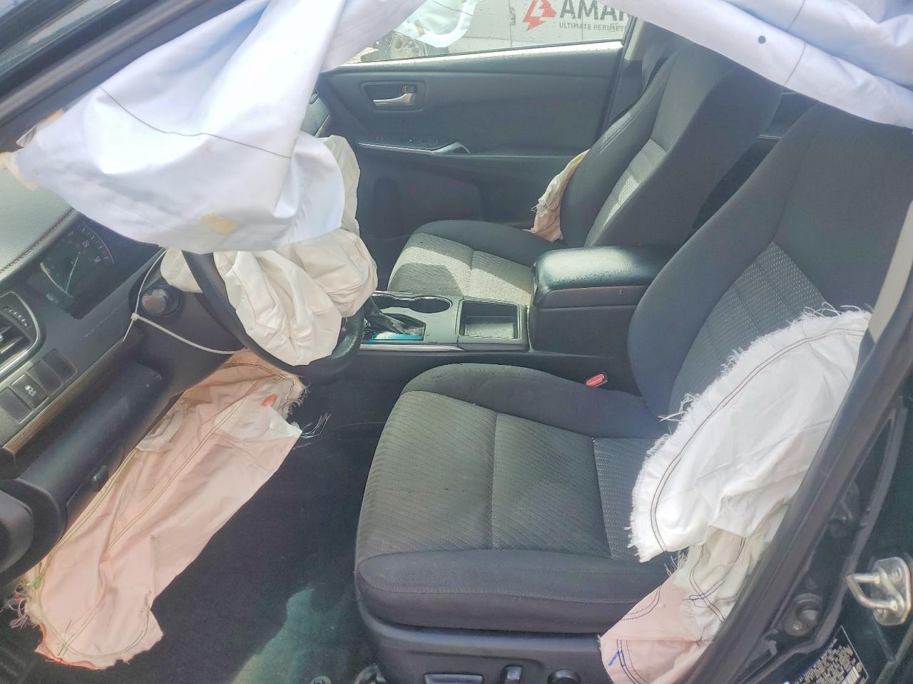 2015 Toyota Camry Le Gray vin: 4T4BF1FK5FR484398
