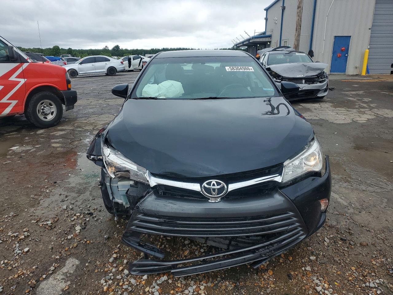 2015 Toyota Camry Le Gray vin: 4T4BF1FK5FR484398