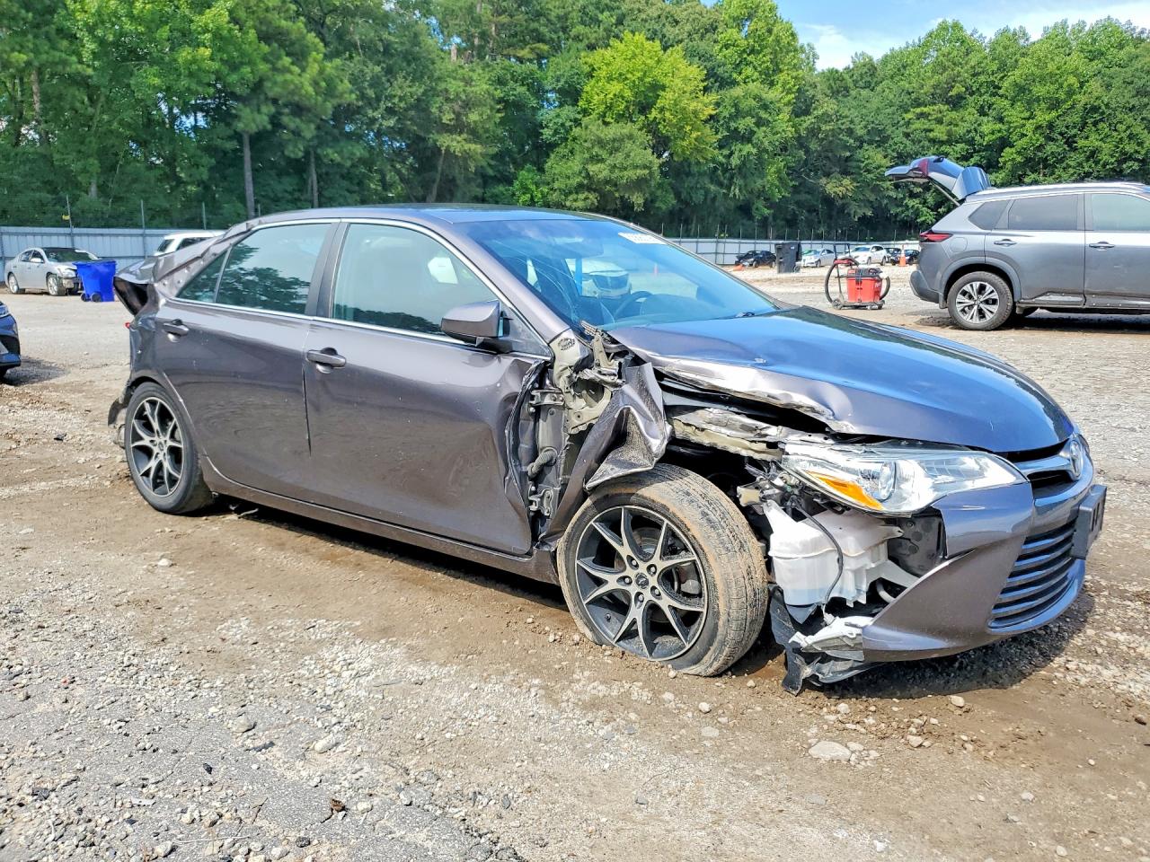 2015 Toyota Camry Le Угольный vin: 4T4BF1FK5FR500745