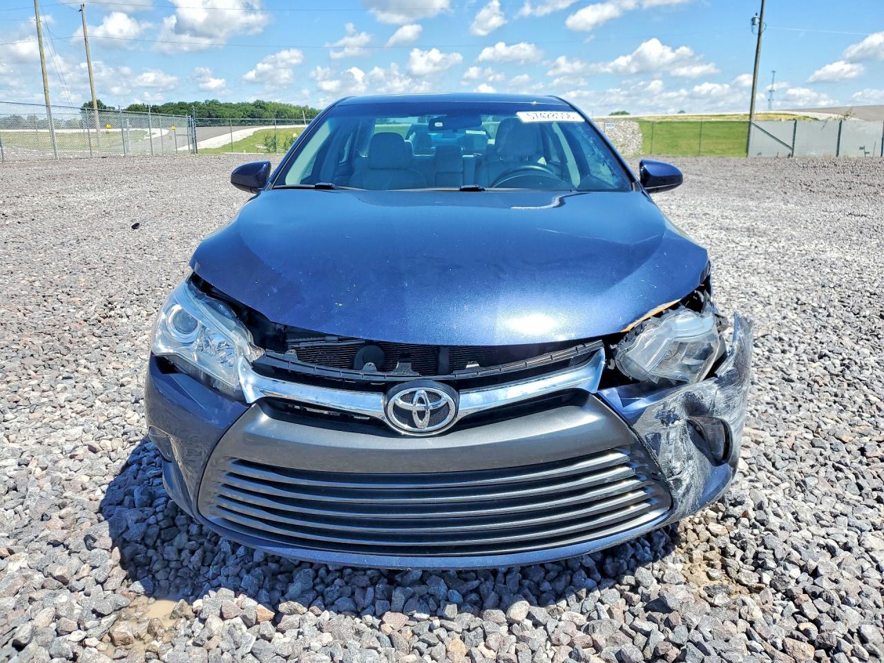 2015 Toyota Camry Xle Blue vin: 4T4BF1FK5FR509932