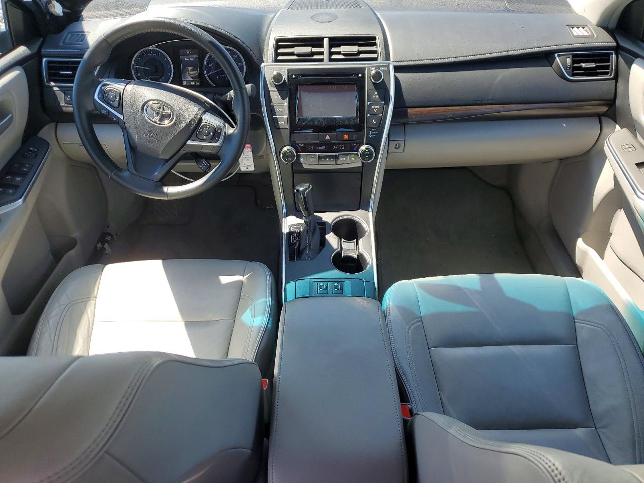 2015 Toyota Camry Xle Blue vin: 4T4BF1FK5FR509932