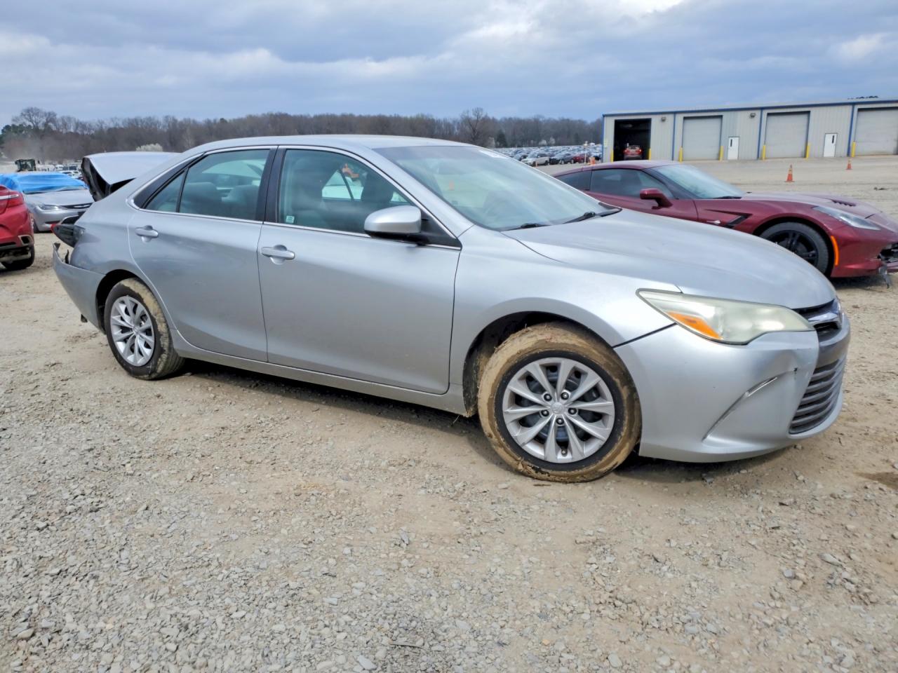 2015 Toyota Camry Silver vin: 4T4BF1FK5FR516086