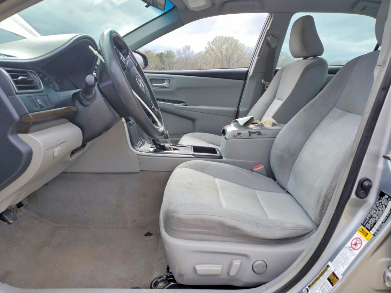 2015 Toyota Camry Silver vin: 4T4BF1FK5FR516086
