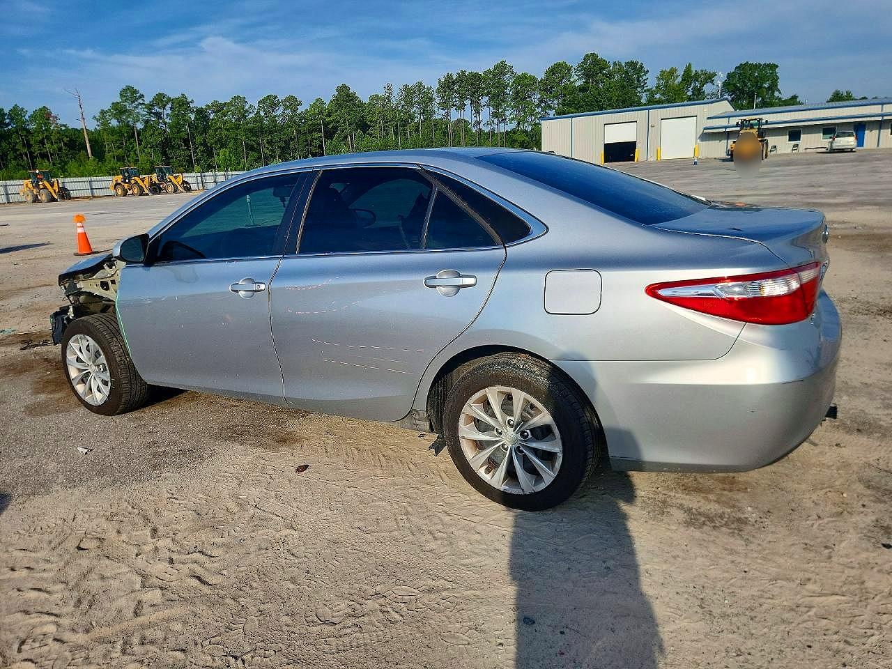 2016 Toyota Camry Le Gray vin: 4T4BF1FK5GR556752