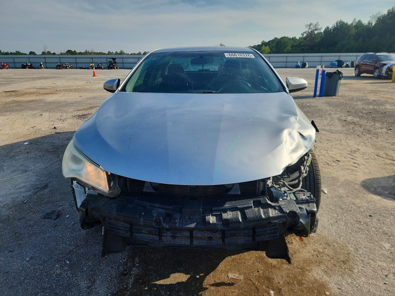 2016 Toyota Camry Le Gray vin: 4T4BF1FK5GR556752