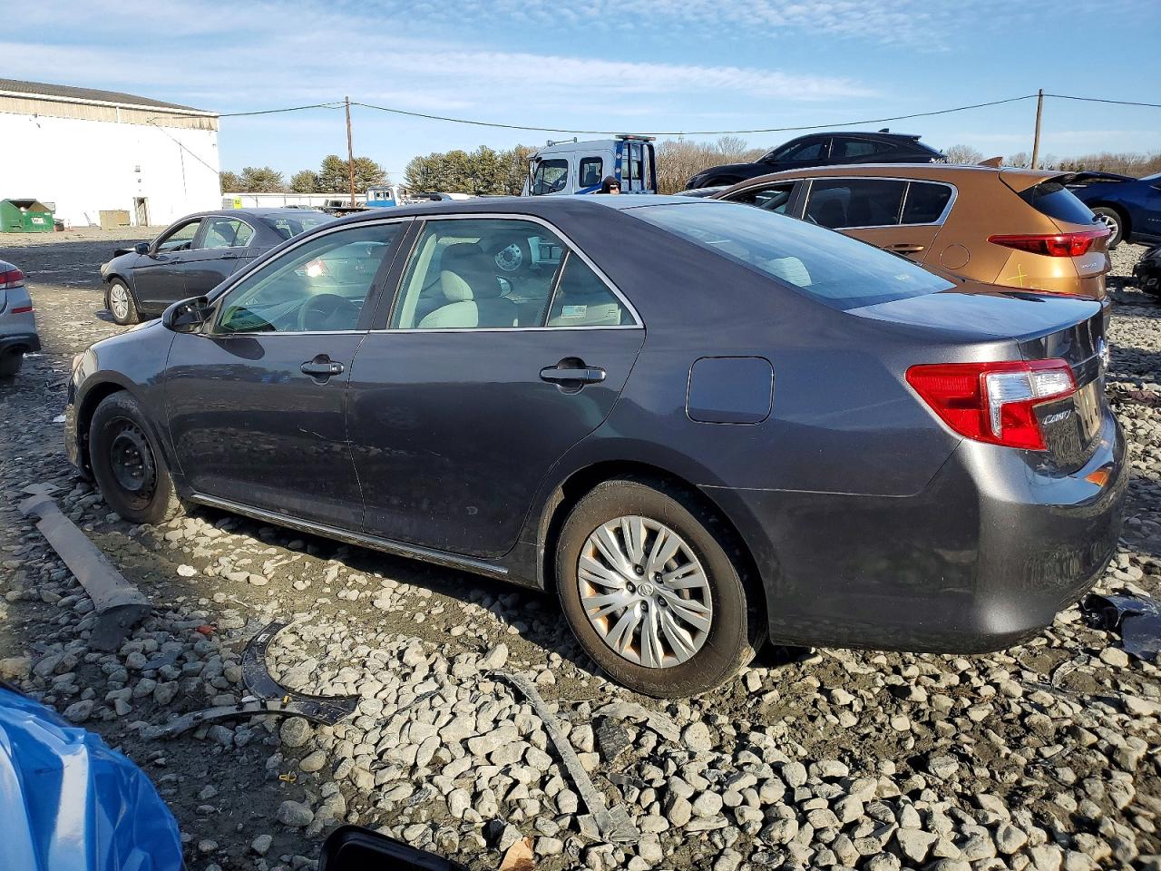 2012 Toyota Camry Base Серый vin: 4T4BF1FK6CR166625