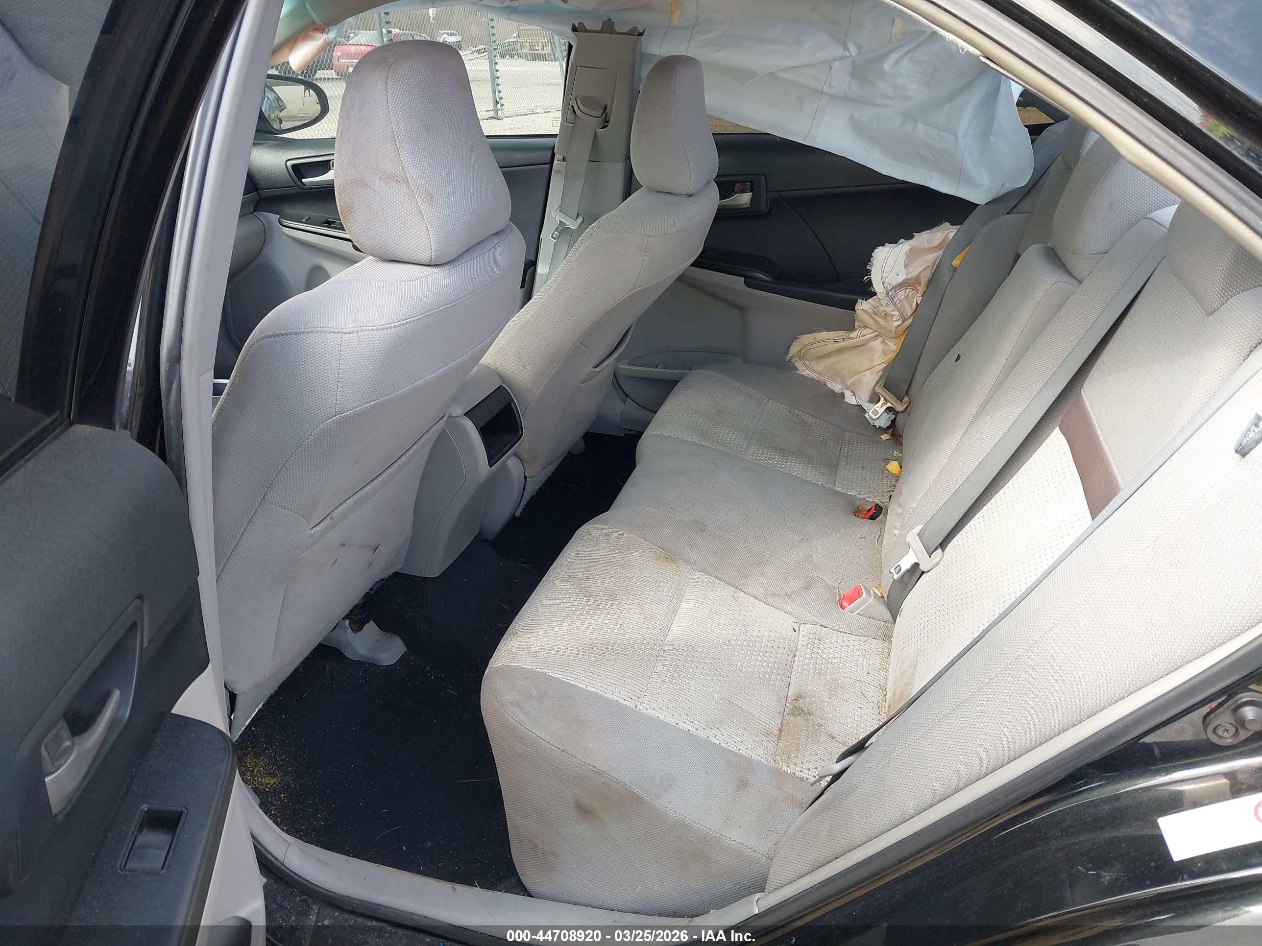 2012 Toyota Camry Le Black vin: 4T4BF1FK6CR171422