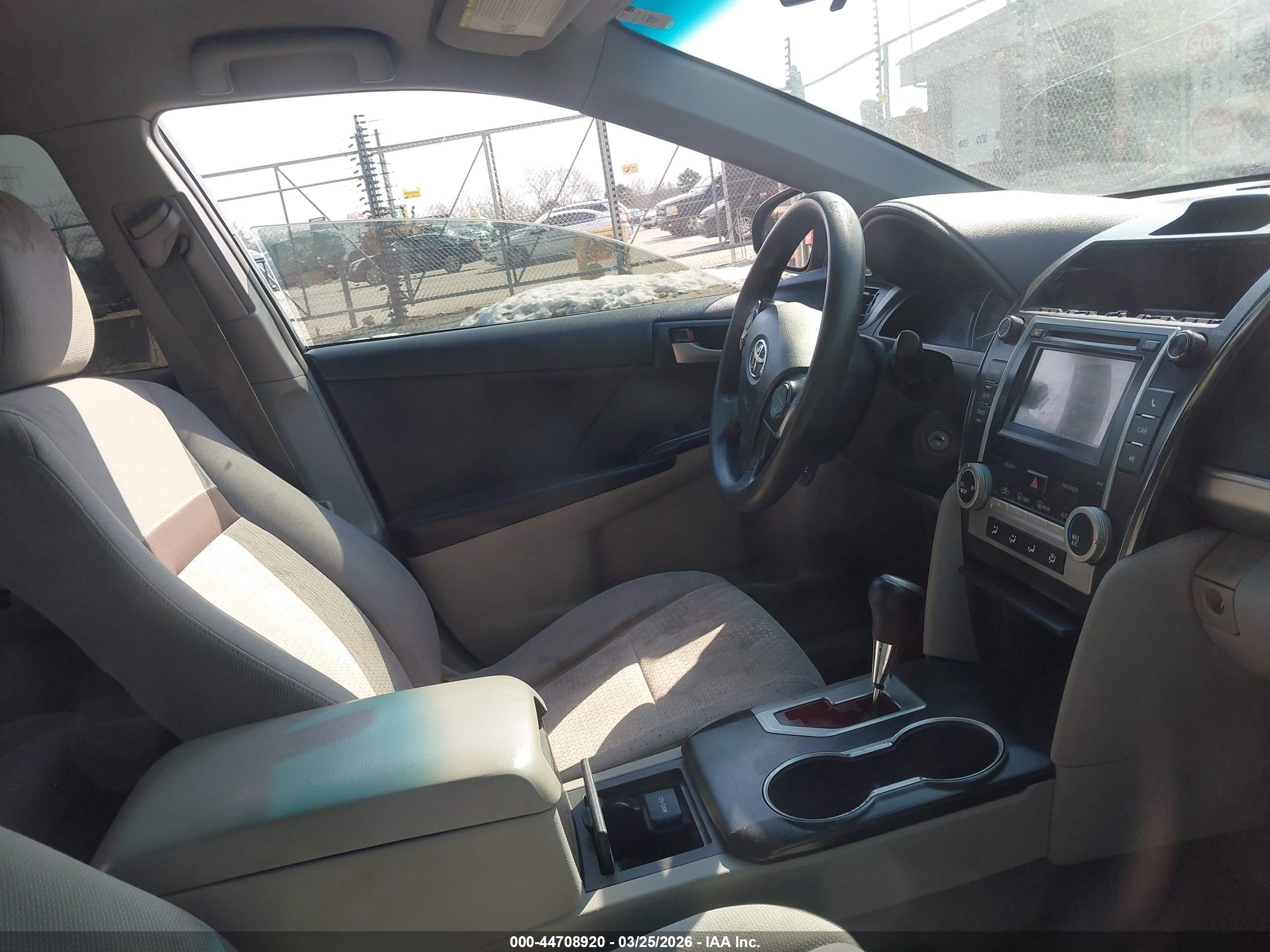 2012 Toyota Camry Le Black vin: 4T4BF1FK6CR171422