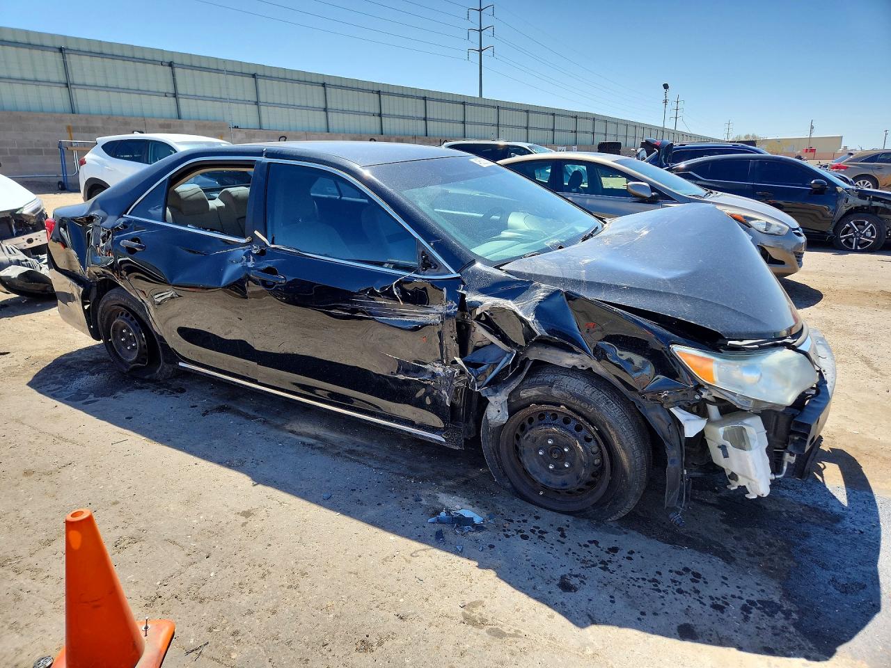 2012 Toyota Camry Le Черный vin: 4T4BF1FK6CR178550