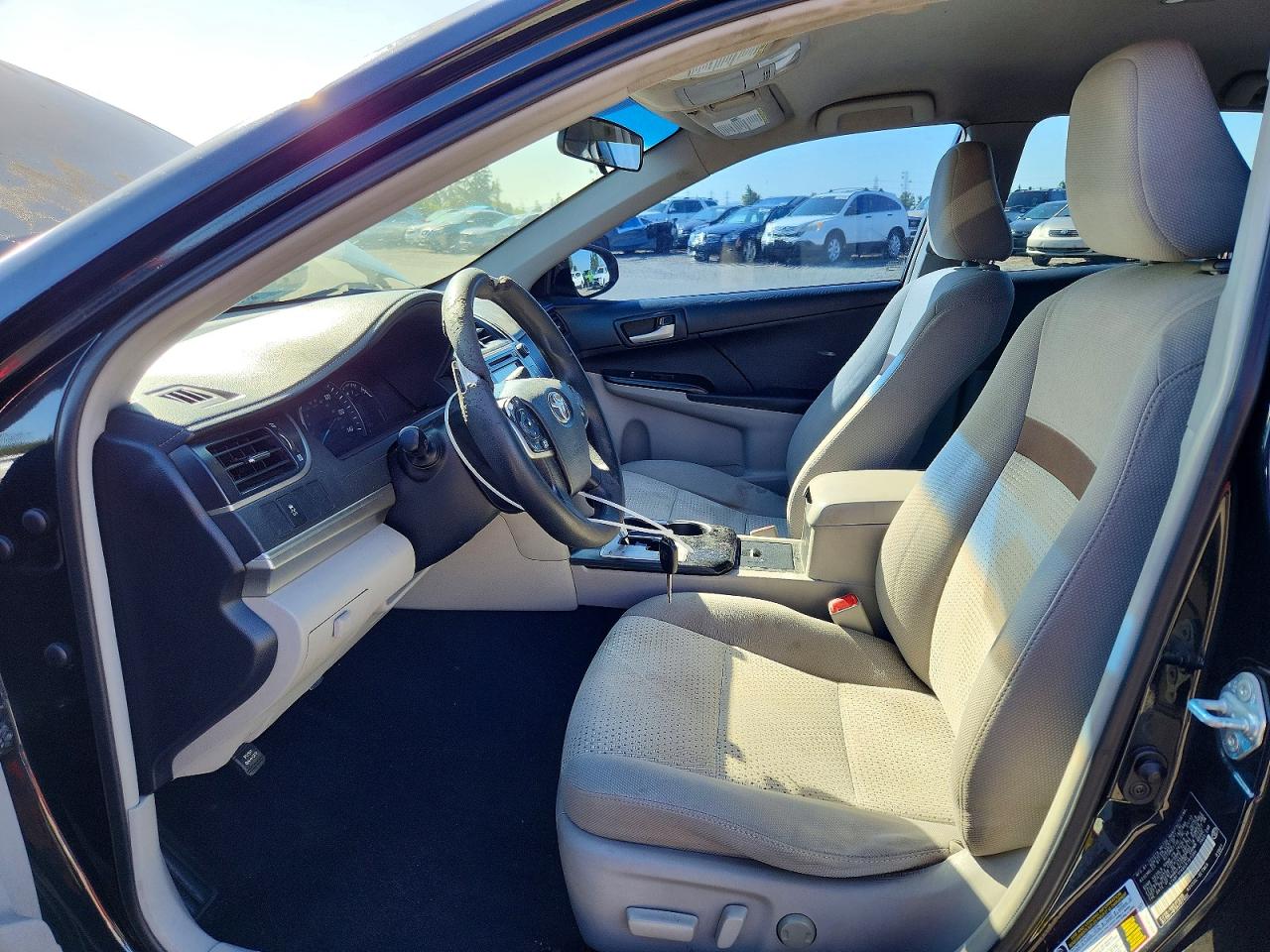2012 Toyota Camry Le Black vin: 4T4BF1FK6CR191394