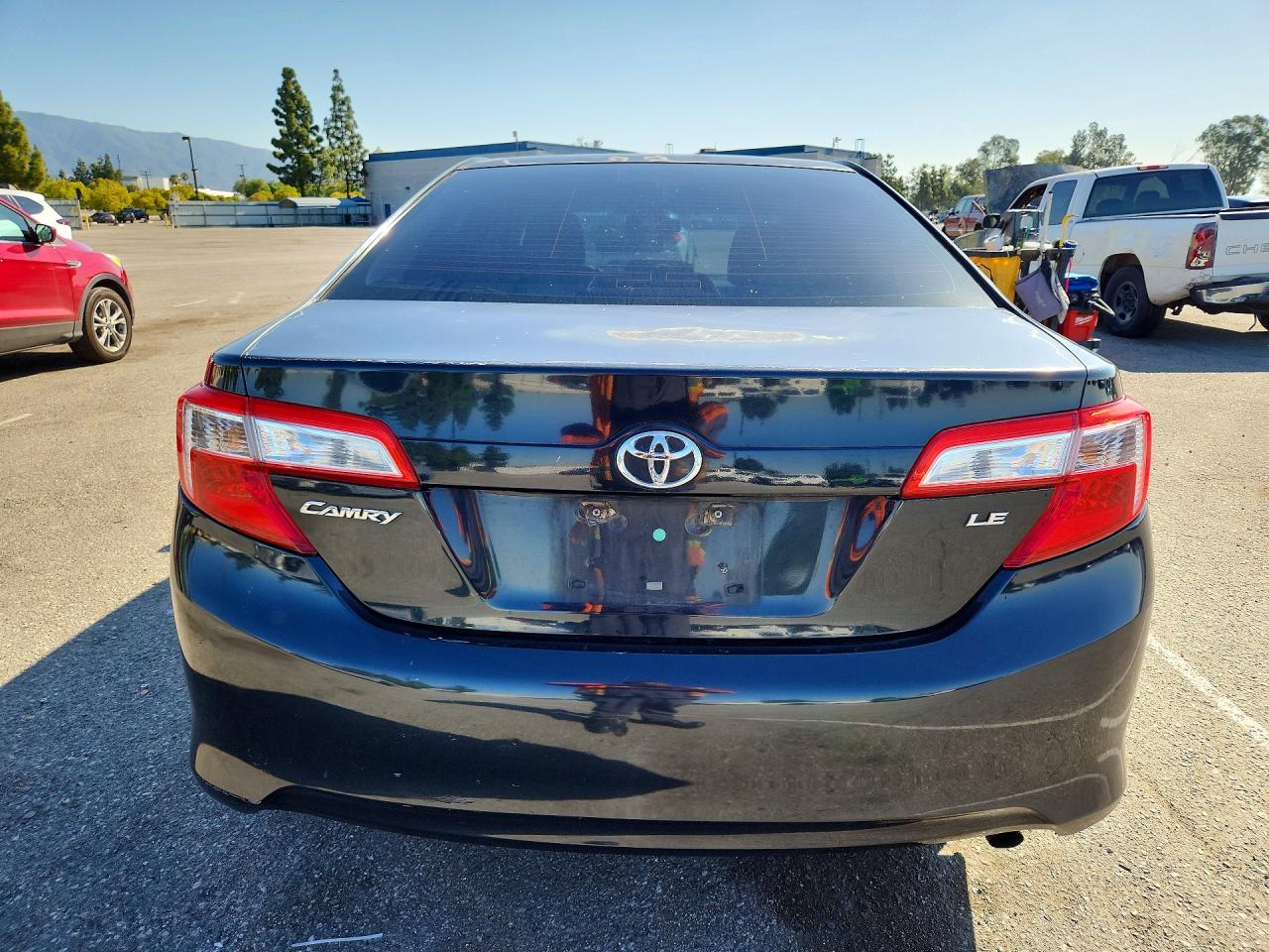 2012 Toyota Camry Le Black vin: 4T4BF1FK6CR191394