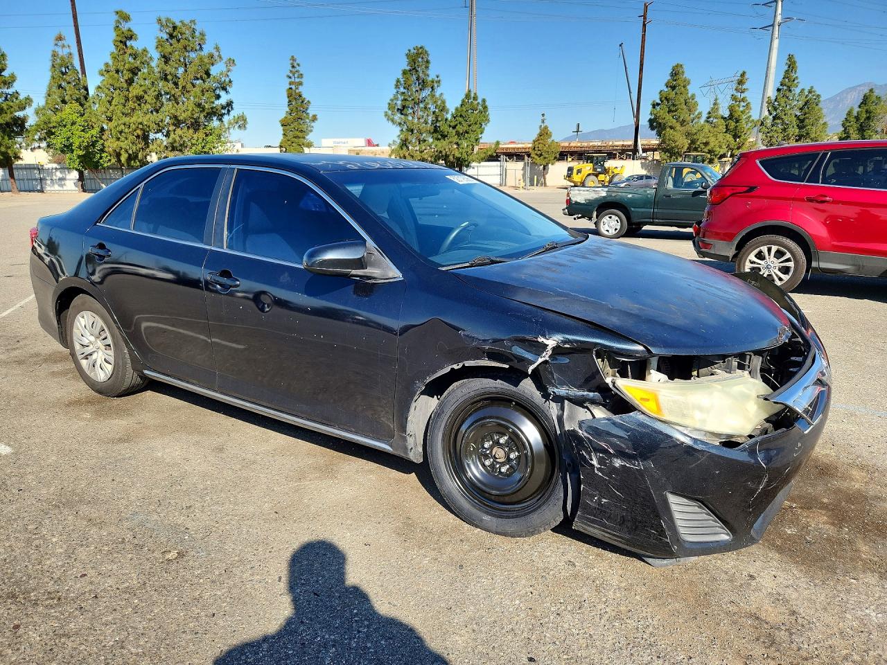 2012 Toyota Camry Le Black vin: 4T4BF1FK6CR191394