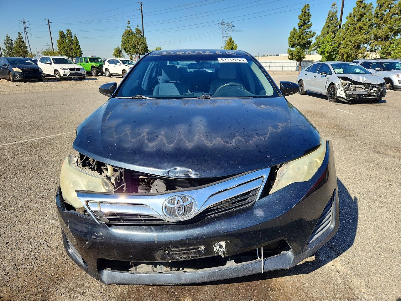 2012 Toyota Camry Le Black vin: 4T4BF1FK6CR191394