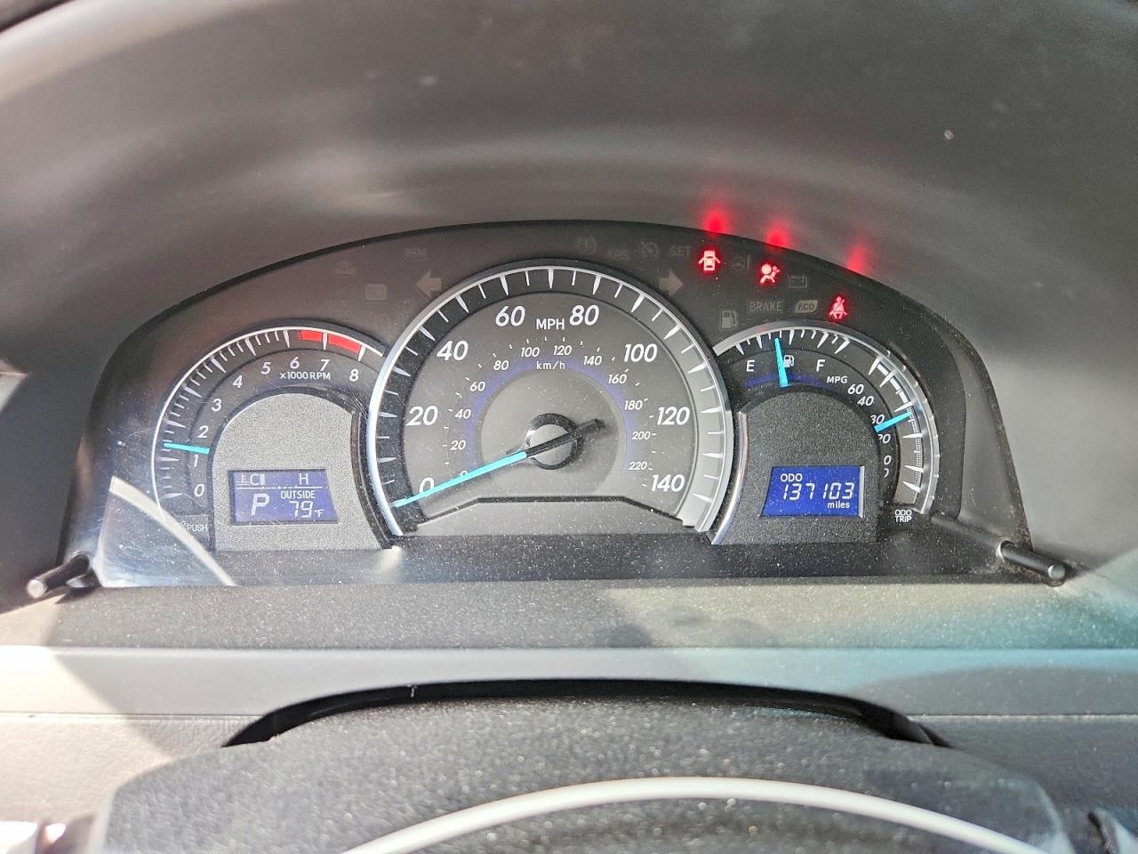 2012 Toyota Camry Xle Белый vin: 4T4BF1FK6CR193176