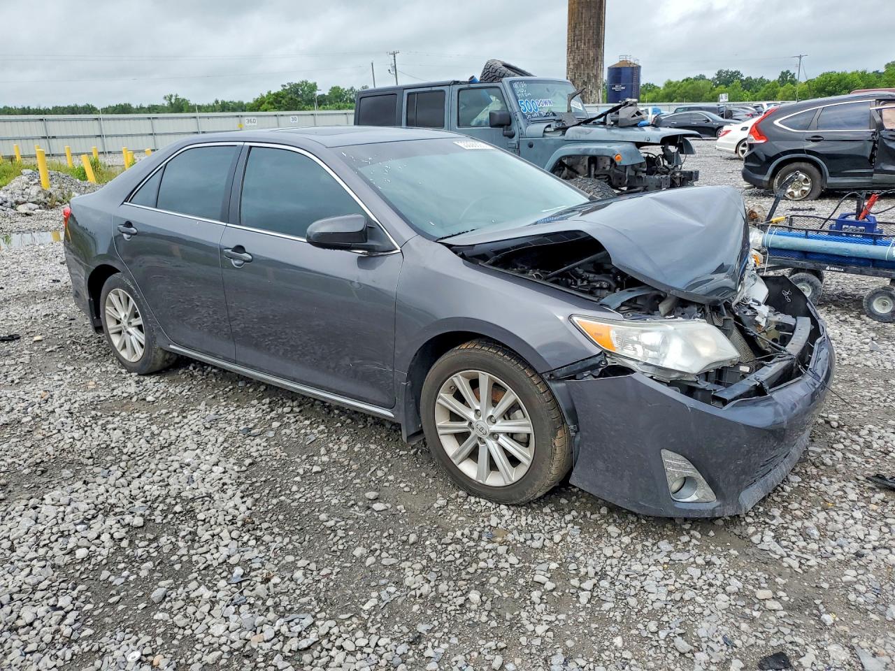 2012 Toyota Camry Xle Charcoal vin: 4T4BF1FK6CR201504