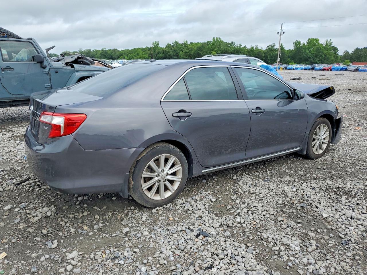 2012 Toyota Camry Xle Charcoal vin: 4T4BF1FK6CR201504