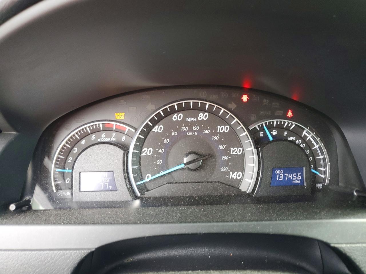 2012 Toyota Camry Xle Charcoal vin: 4T4BF1FK6CR201504